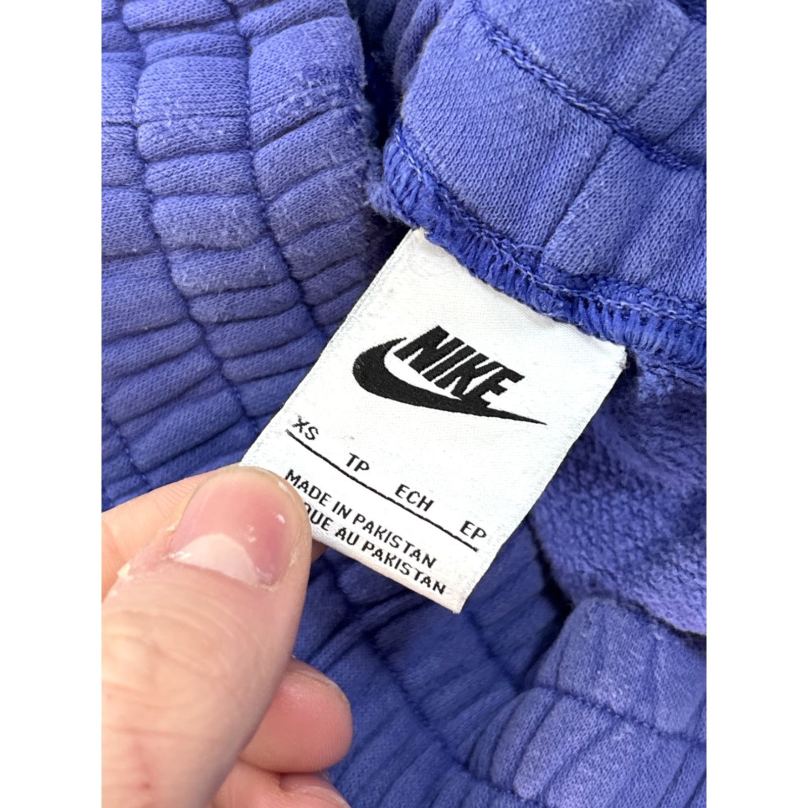 Nike Nike Pants Mens XS Purple BV4089-430 Swoosh Athletic Joggers Sweatpants Size US 27 - 6 Thumbnail