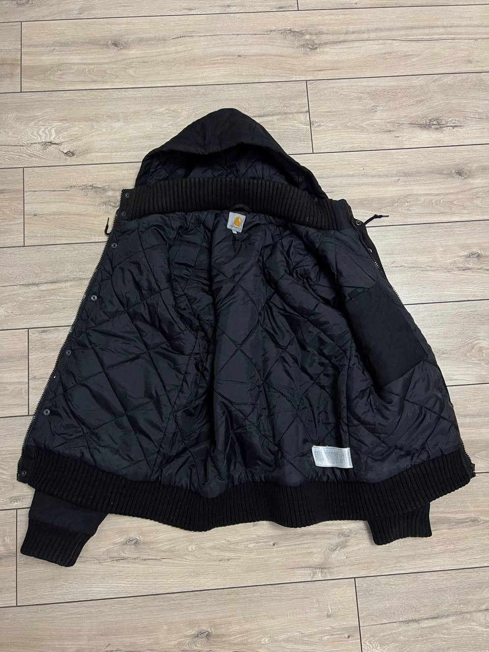 Carhartt Men's Carhartt Ranger Cordura heavy black hooded jacket sz L Size US L / EU 52-54 / 3 - 7 Thumbnail