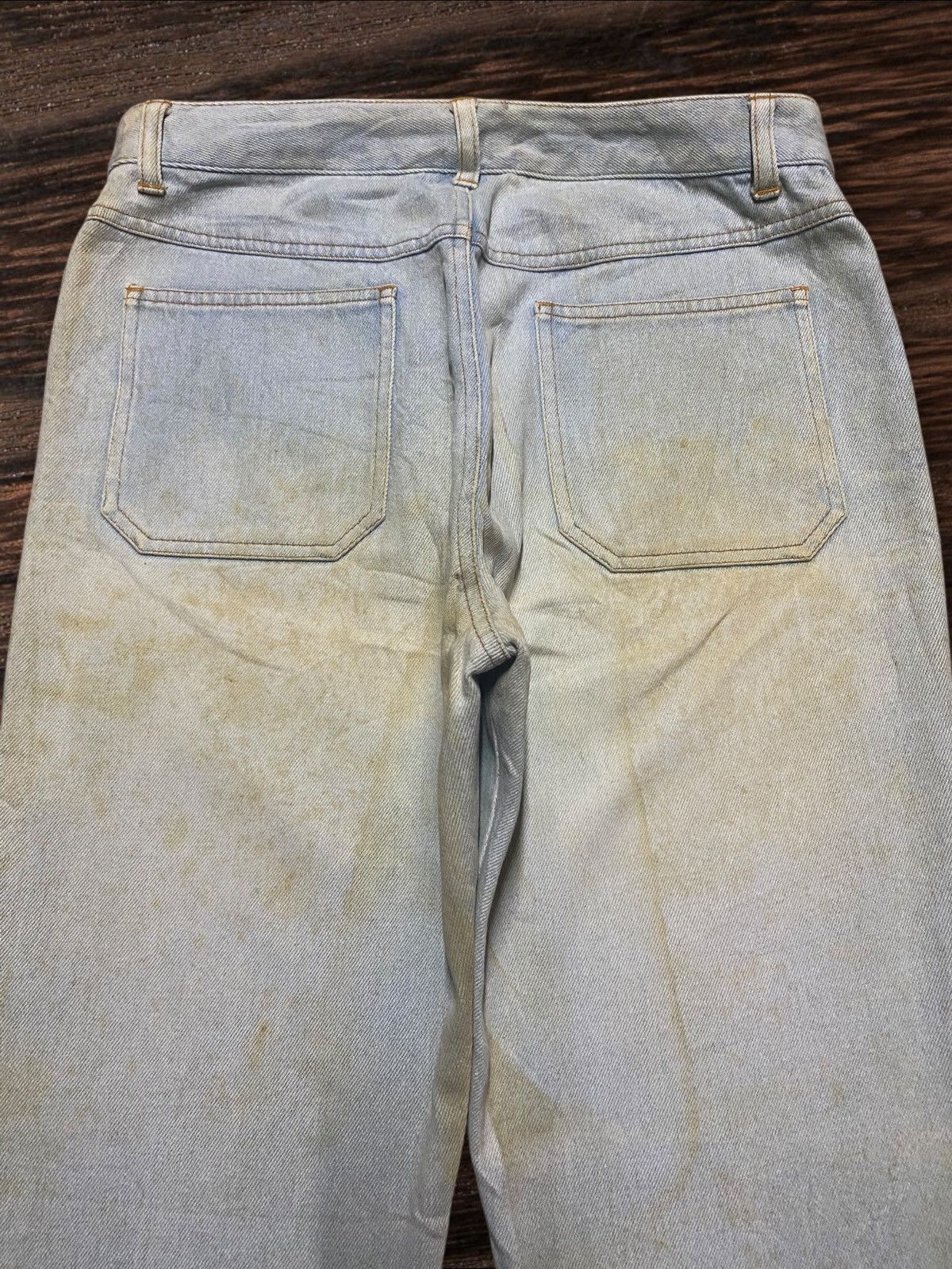 Japanese Brand Vtg Japanese Brand African Beat Club Rusty Flare Bush Pants Size US 29 - 4 Thumbnail