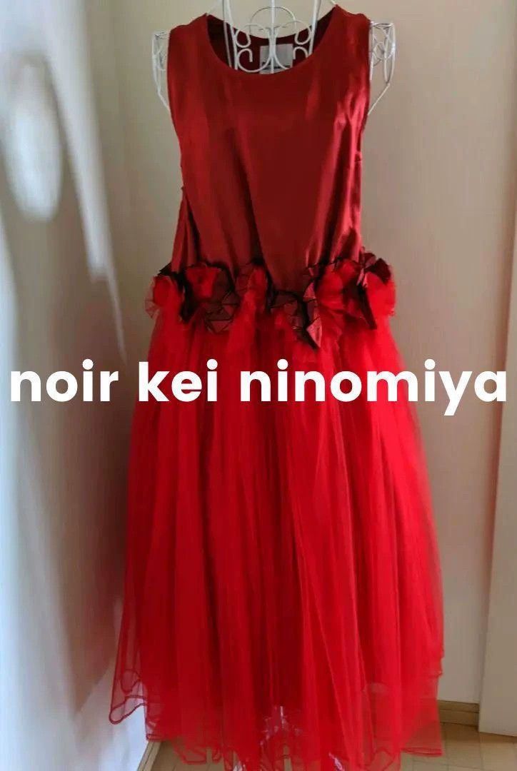 Comme des Garcons COMME des GARCONS Red Vintage Lace Dress Size US S / EU 44-46 / 1 - 1 Thumbnail