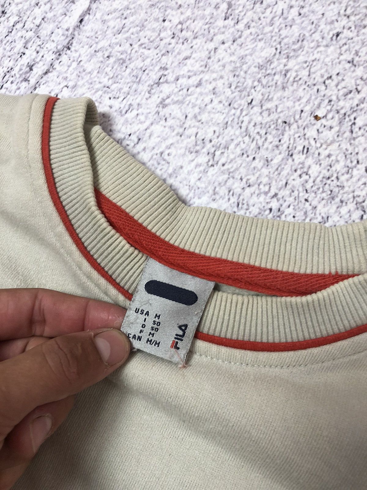 Fila × Vintage Men’s vintage sweater Fila size M y2k drill sport Size US M / EU 48-50 / 2 - 7 Thumbnail