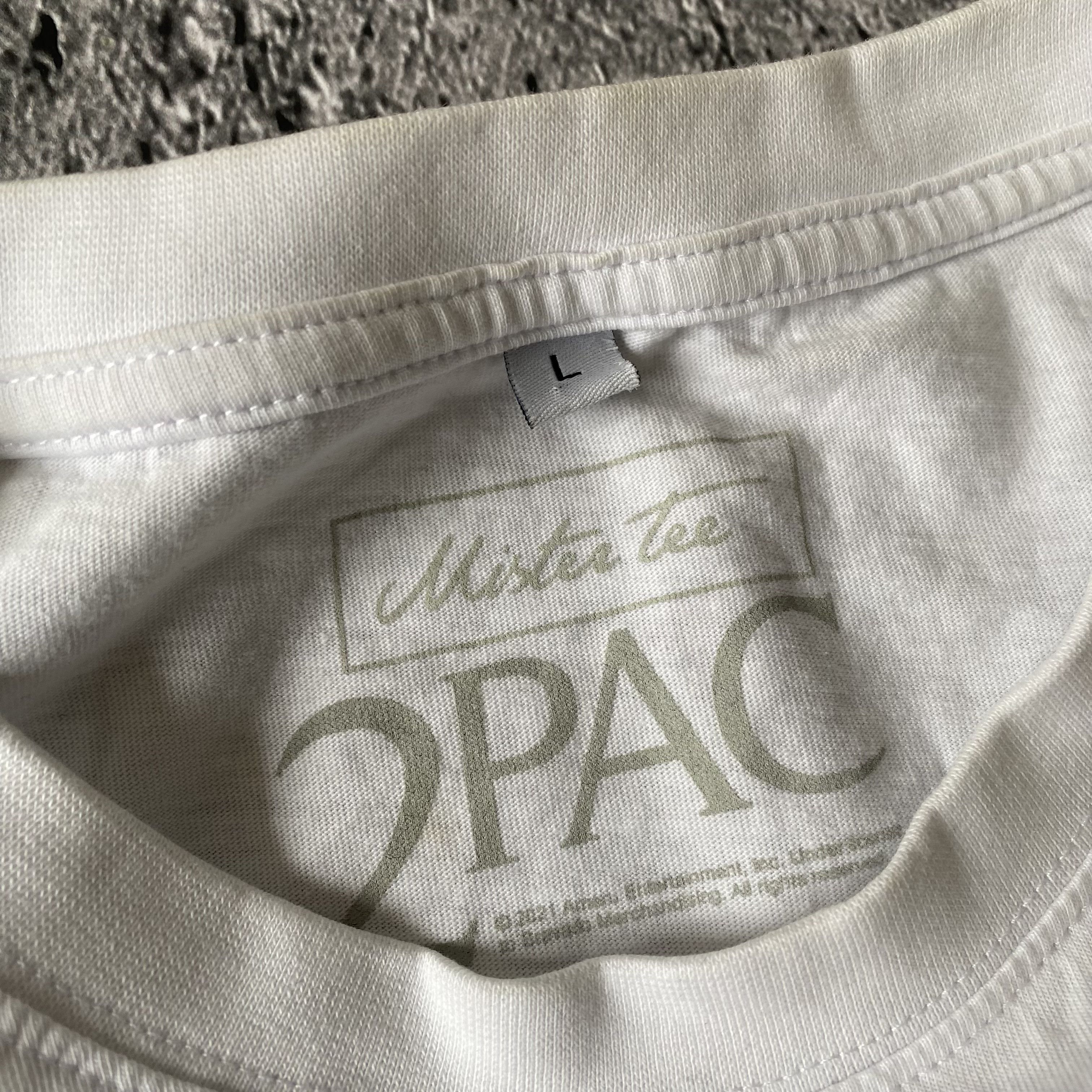 Rap Tees 2pac Face Tee White 2021 Tupac SIze Large Size US L / EU 52-54 / 3 - 6 Thumbnail