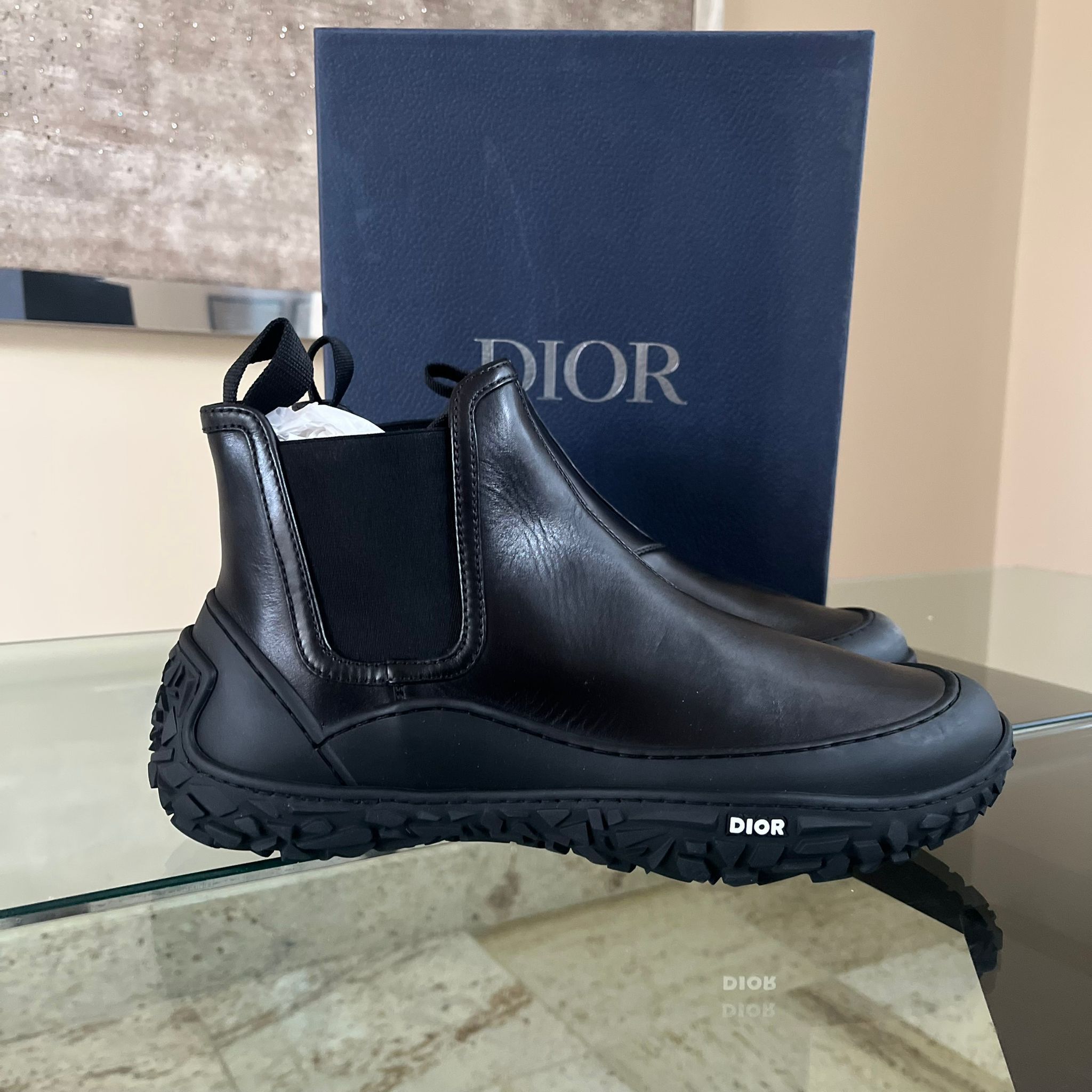 Dior B28 Horizon Mid Top Boots in Black Size US 10.5 / EU 43-44 - 8 Thumbnail