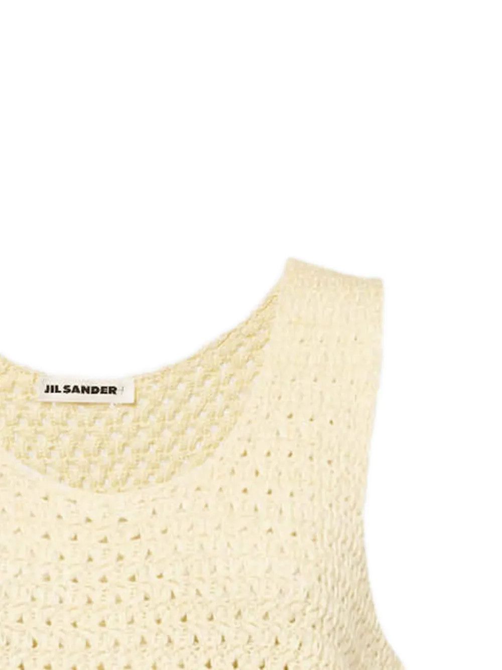 Jil Sander o1y0925 Sleeveless Mini Dress in Yellow Size M / US 6-8 / IT 42-44 - 2 Thumbnail