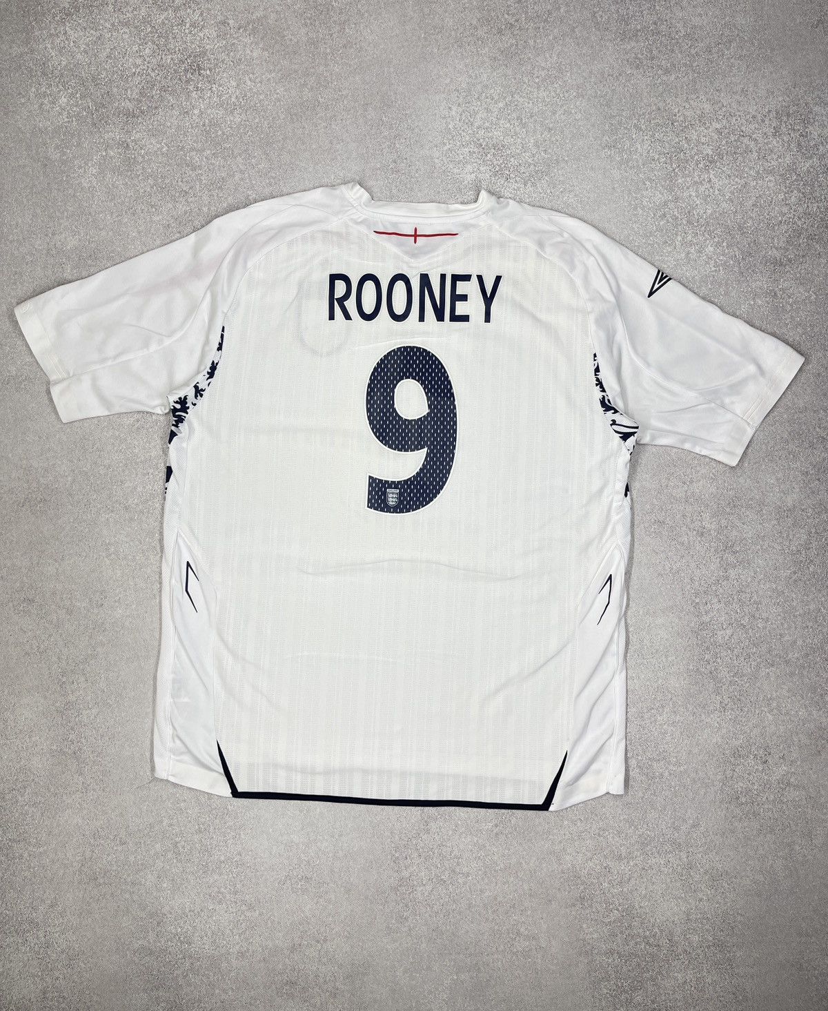 Umbro Vintage Umbro England Rooney 9 Jersey 2007-2009 Official Size US XXL / EU 58 / 5 - 2 Thumbnail