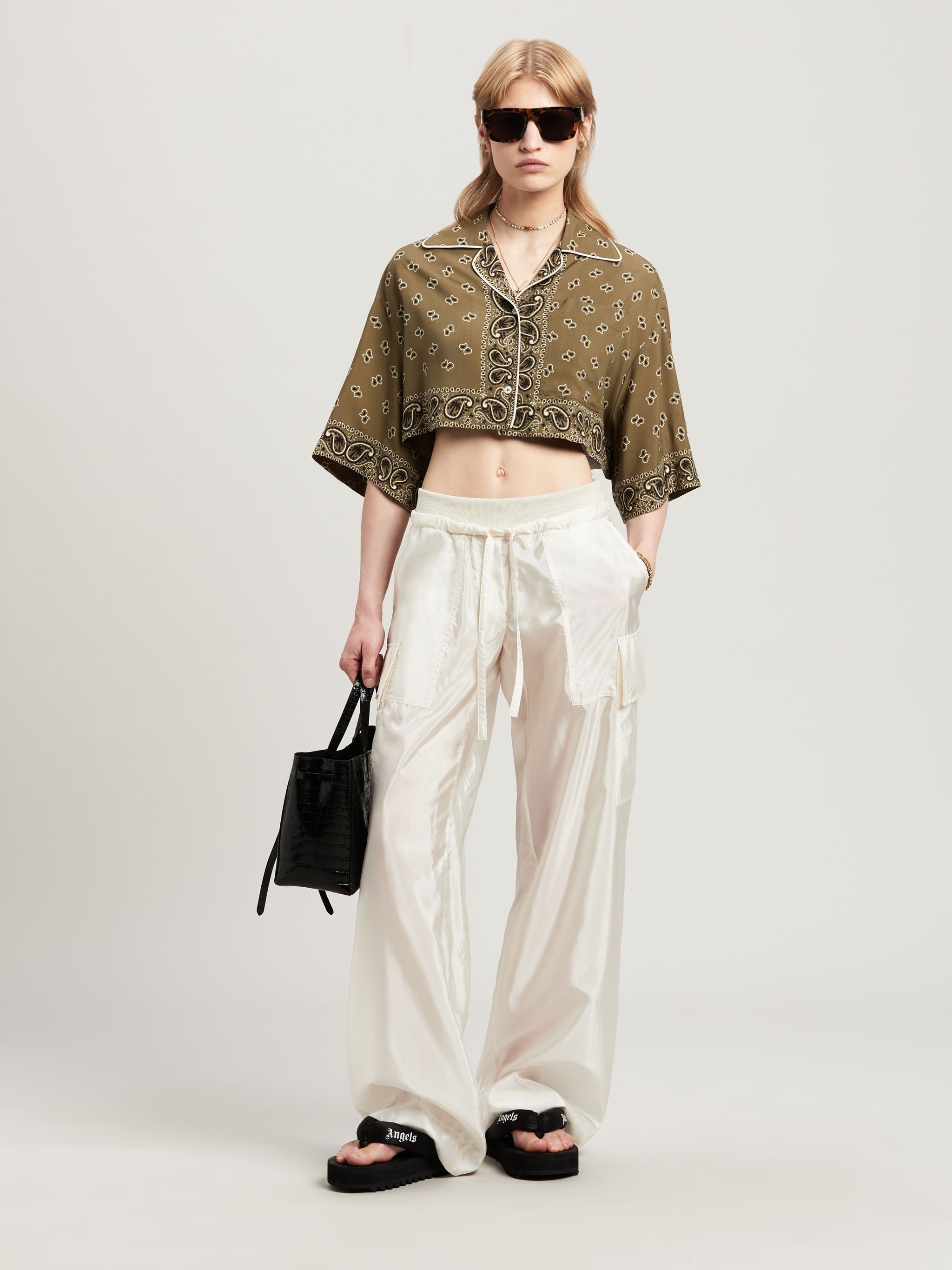 Palm Angels o1y1225 Crop Top in Multicolor Size XS / US 0-2 / IT 36-38 - 5 Thumbnail