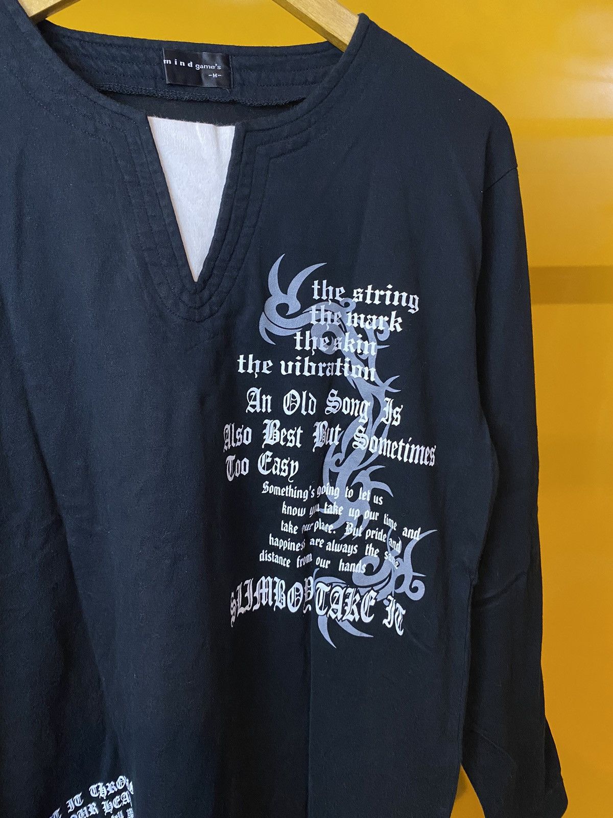 Beauty Beast × If Six Was Nine × Japanese Brand 💥BINDINGOFFER💥japanese brand longsleeve poem ifsxstyle Size US M / EU 48-50 / 2 - 3 Thumbnail