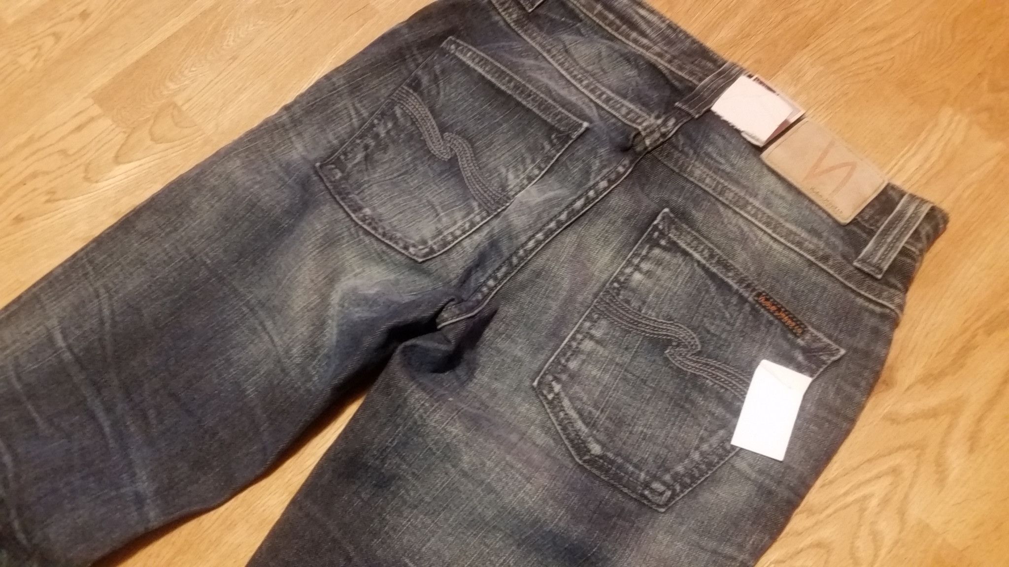 Nudie Jeans $280 Organic Cotton Nudie Grim Tim slim w28 l34 w29 w30 l36 Size US 30 / EU 46 - 14 Thumbnail
