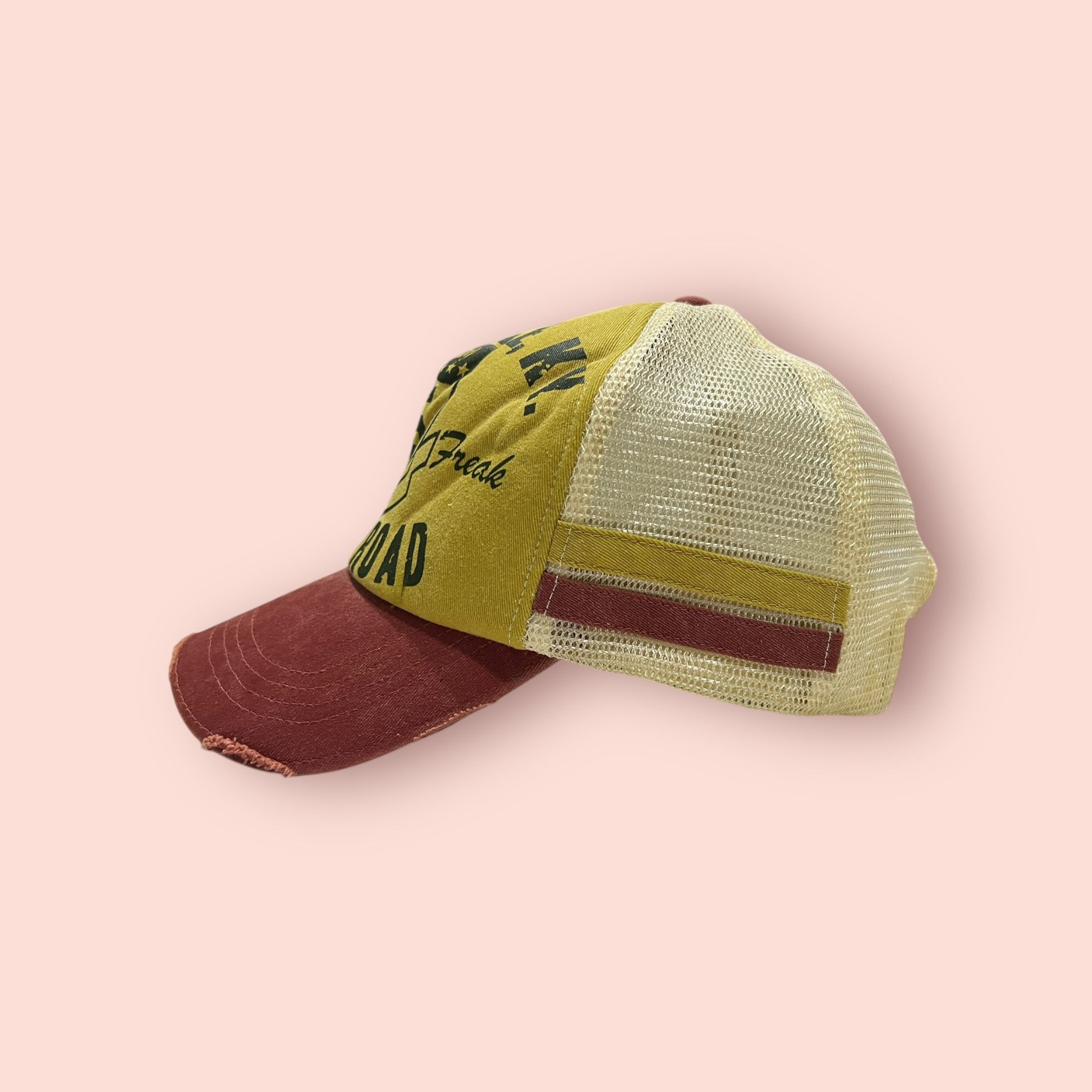 Japanese Brand × Vintage VINTAGE SPEED HIGHWAY FREAK DISTRESSED TRUCKER SNAPBACK Size ONE SIZE - 8 Thumbnail