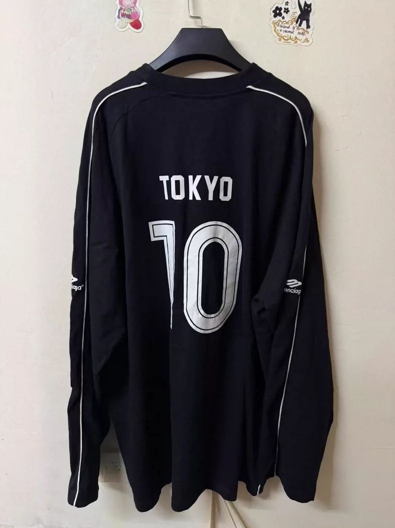 balenciaga ブラック サッカーウェア TOKYO 10 Balenciaga Balenciaga Manchester United Long Sleeve TOKYO Limited