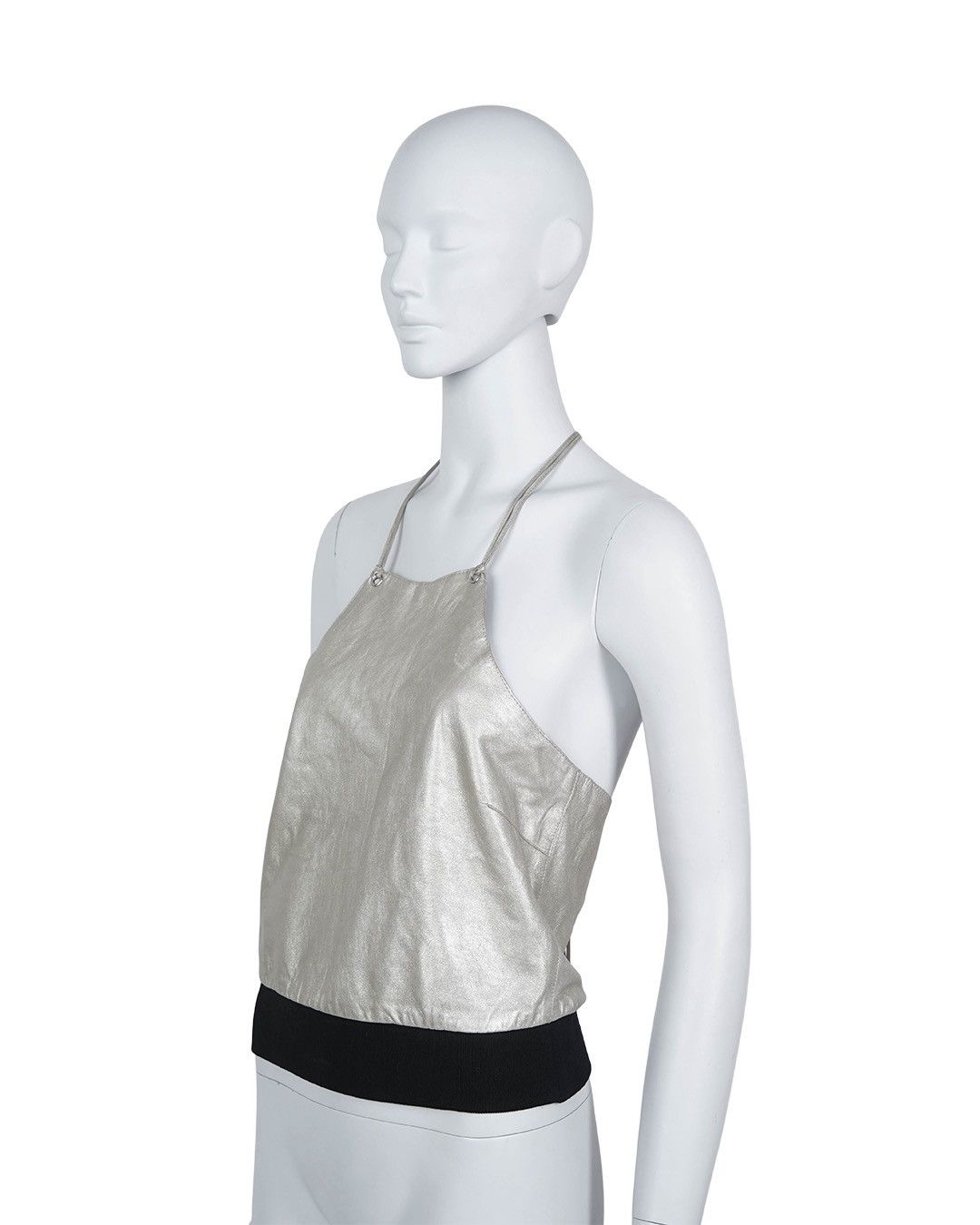 Miu Miu Miu Miu Spring Summer 2000 Leather top Size M / US 6-8 / IT 42-44 - 2 Thumbnail