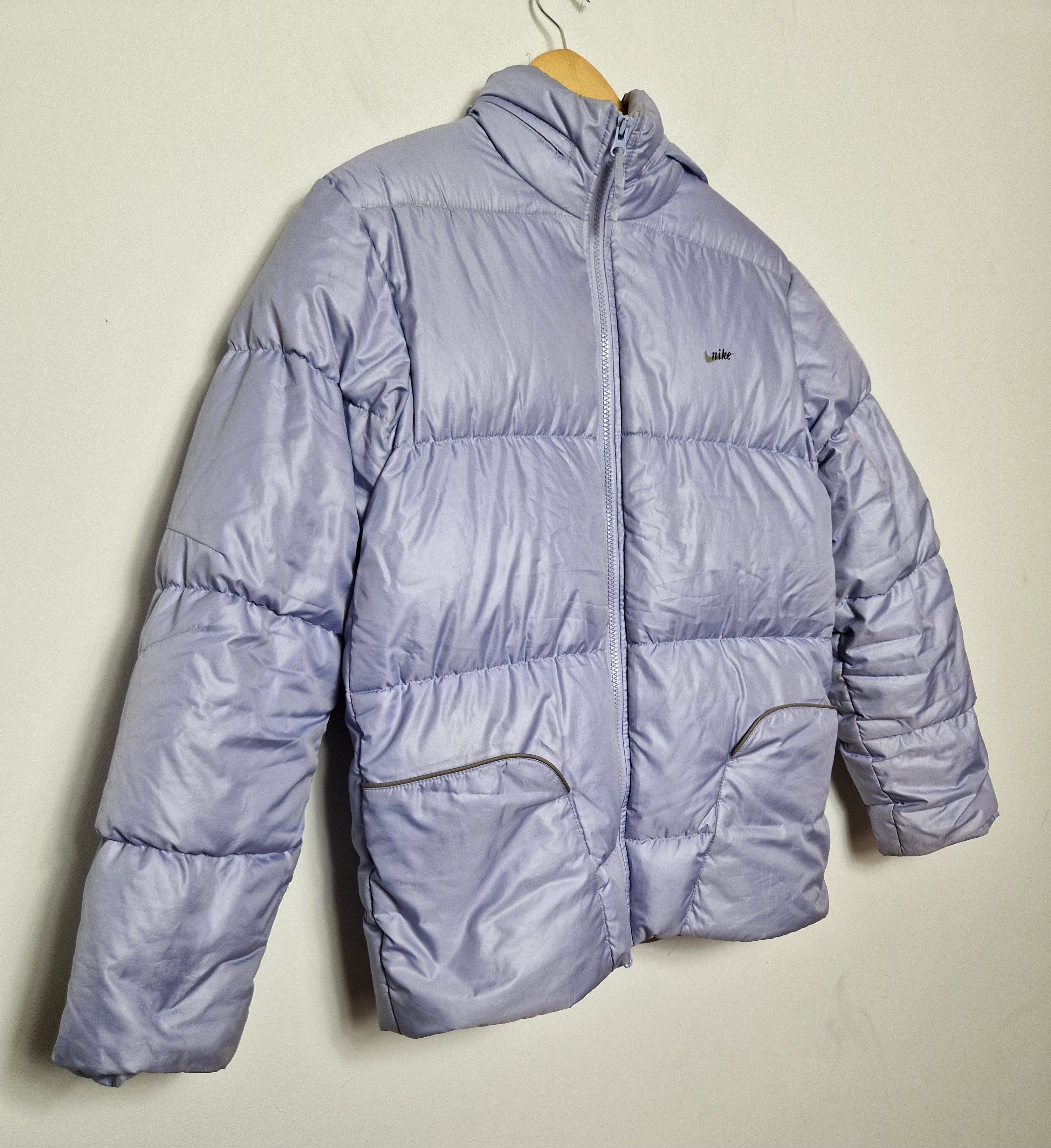 Nike × Nike ACG × Vintage Nike baby blue vintage puffer jacket Size S / US 4 / IT 40 - 3 Thumbnail