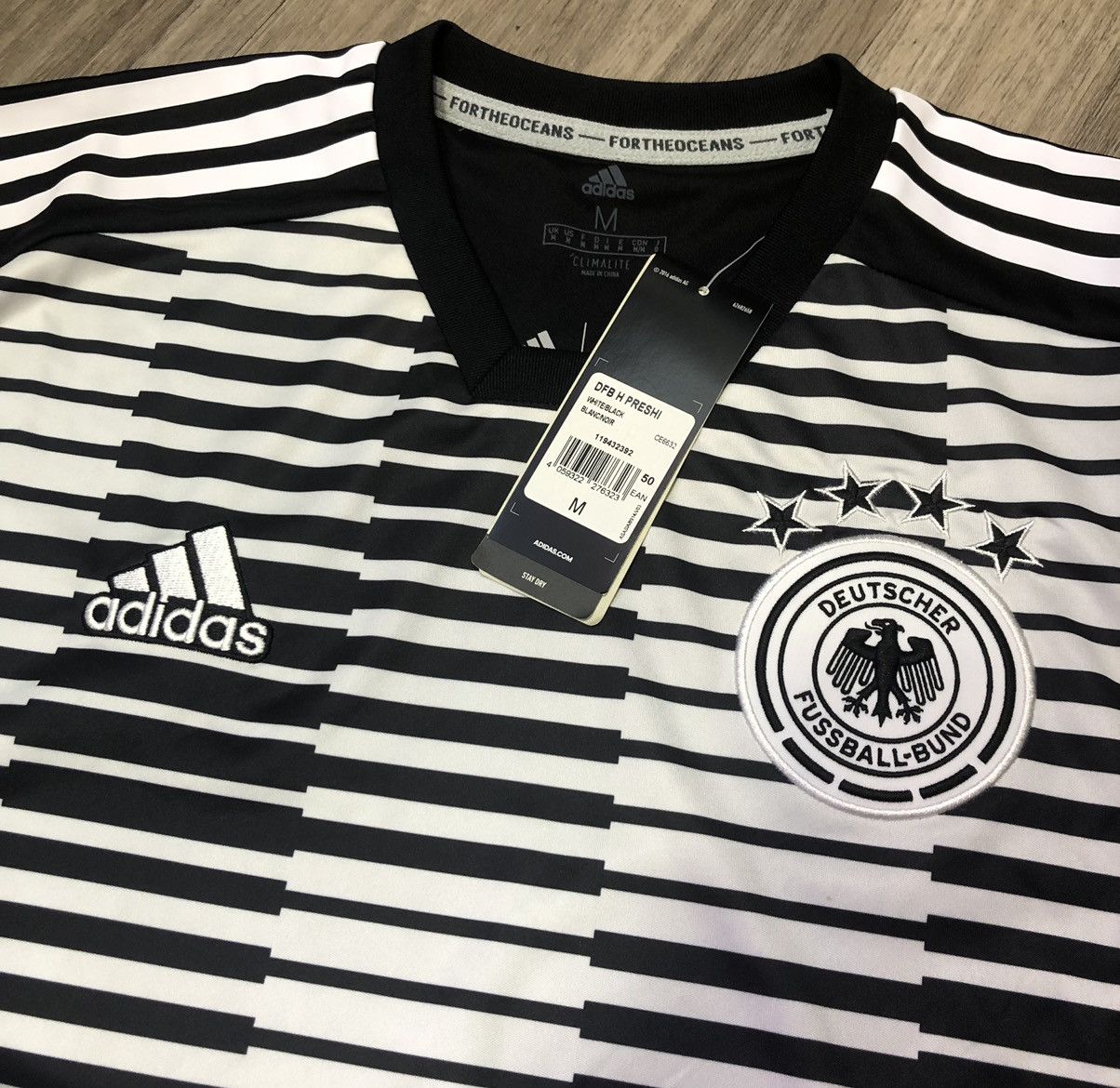 Adidas Germany adidas training jersey(Bnwt) Size US M / EU 48-50 / 2 - 3 Thumbnail