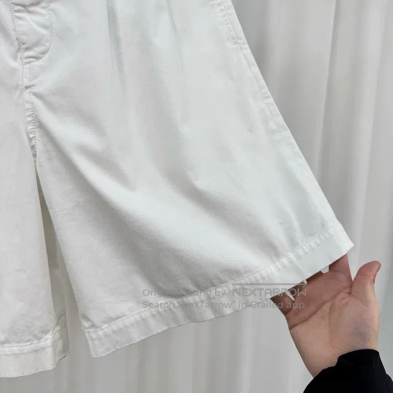 Hermes Hermes 2025 Spring/Summer White Drawstring Shorts Size US 40 / EU 56 - 4 Thumbnail