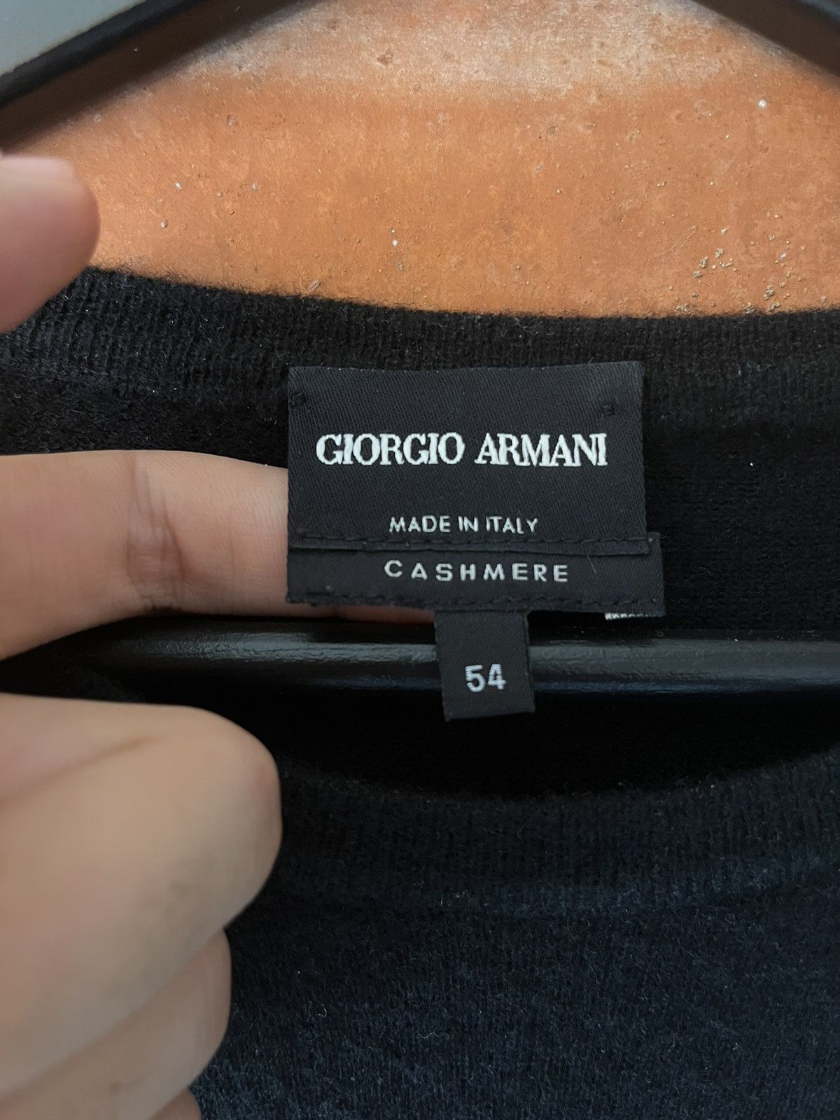 Giorgio Armani Giorgio Armani Main Line Cashmere Sweater Size US L / EU 52-54 / 3 - 4 Thumbnail