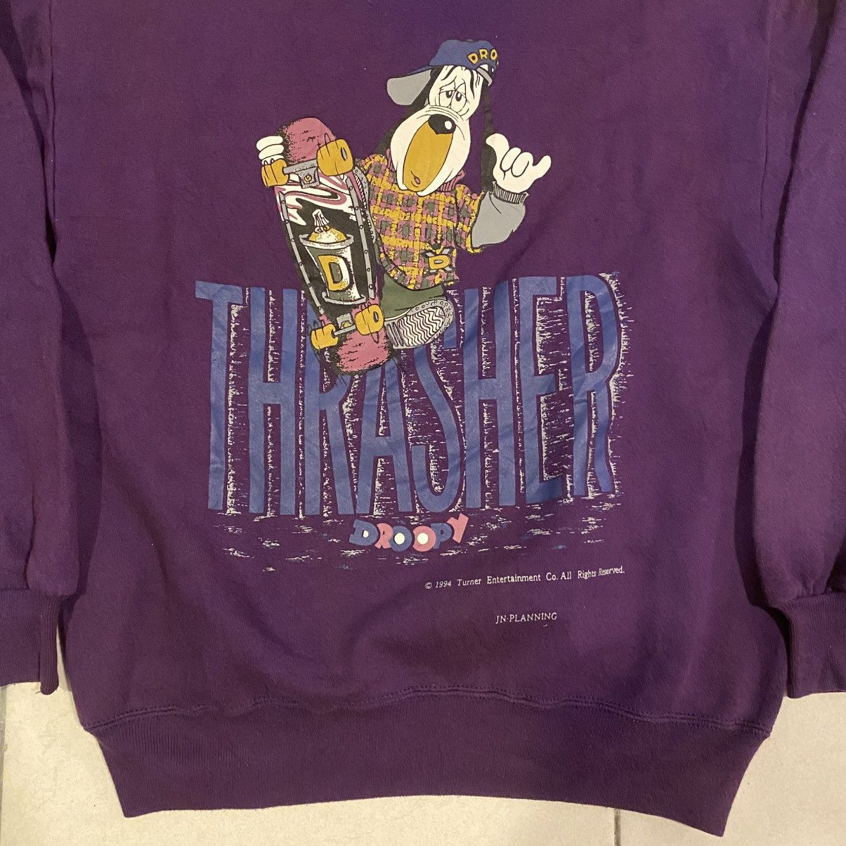 Thrasher Vintage 94 Thrasher Droopy Skate Animated Hoodie Size US M / EU 48-50 / 2 - 5 Thumbnail