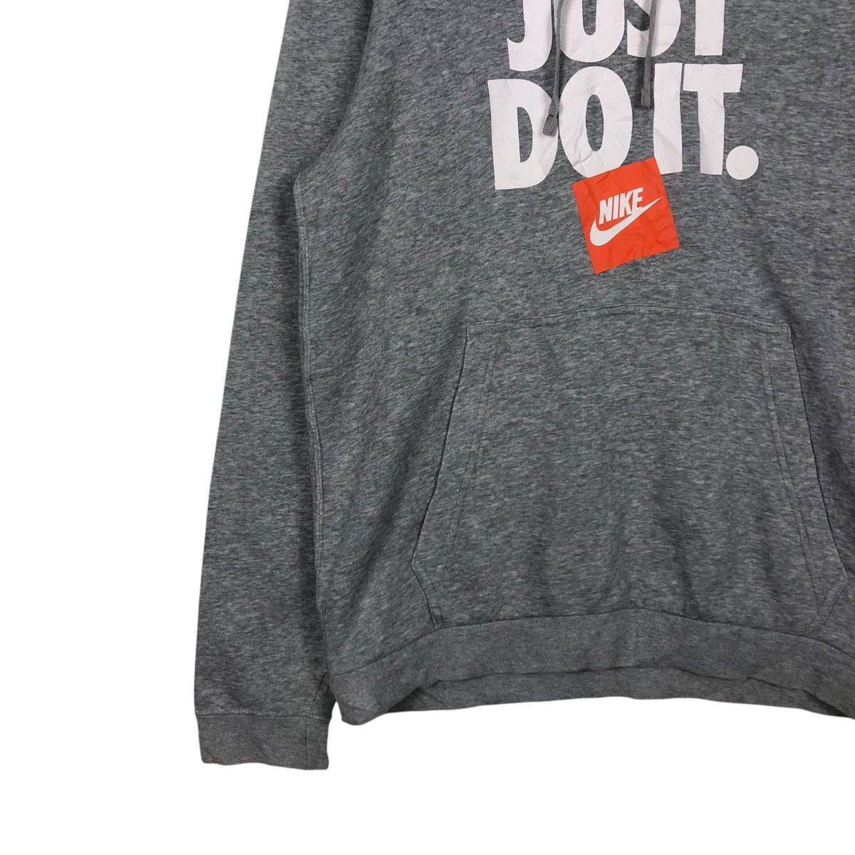 Nike 📌Nike Just Do It Big Swoosh Hoodie Pull Over Size US L / EU 52-54 / 3 - 5 Thumbnail