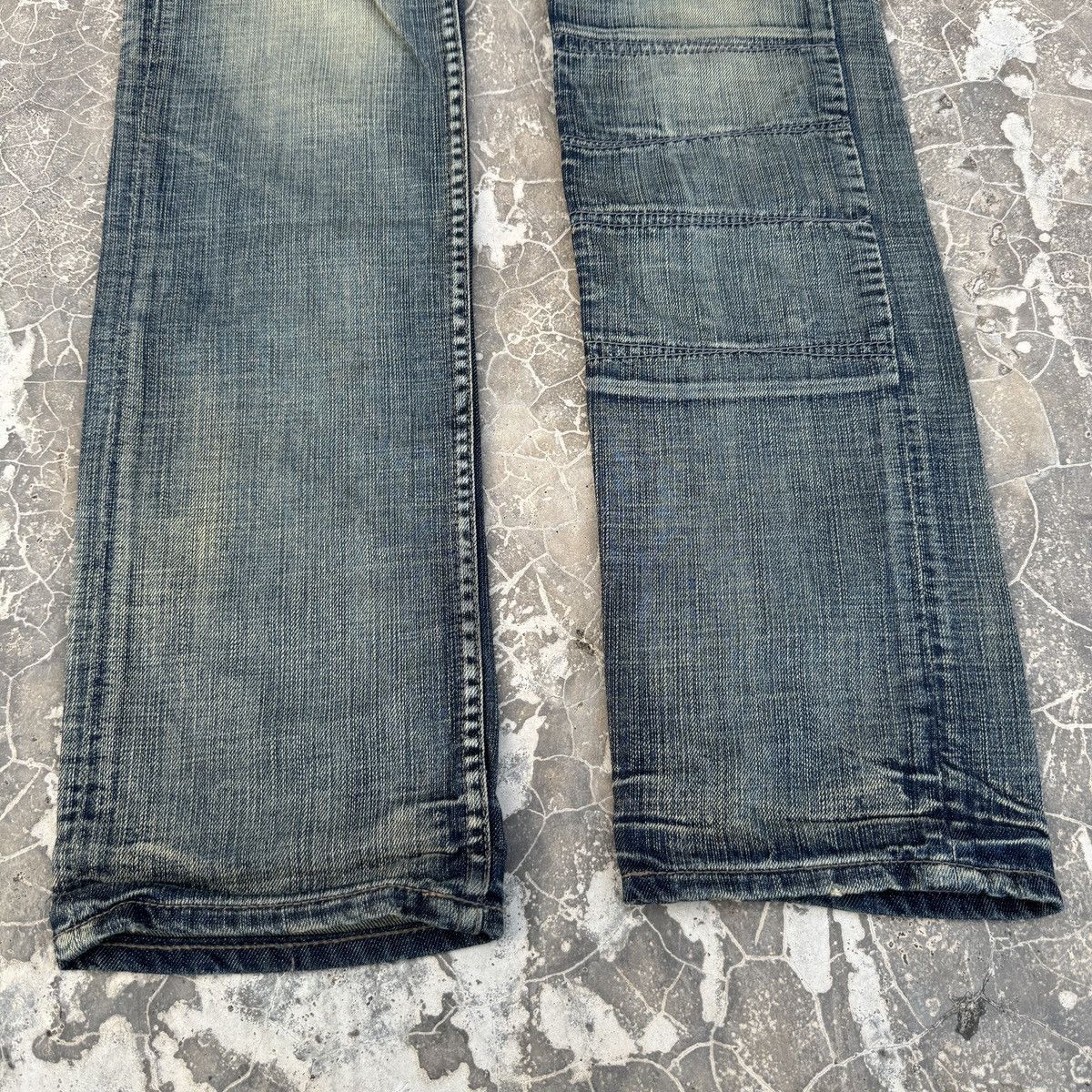 14th Addiction Vintage Distressed Edge Rupert Denim Pant Size US 32 / EU 48 - 7 Thumbnail