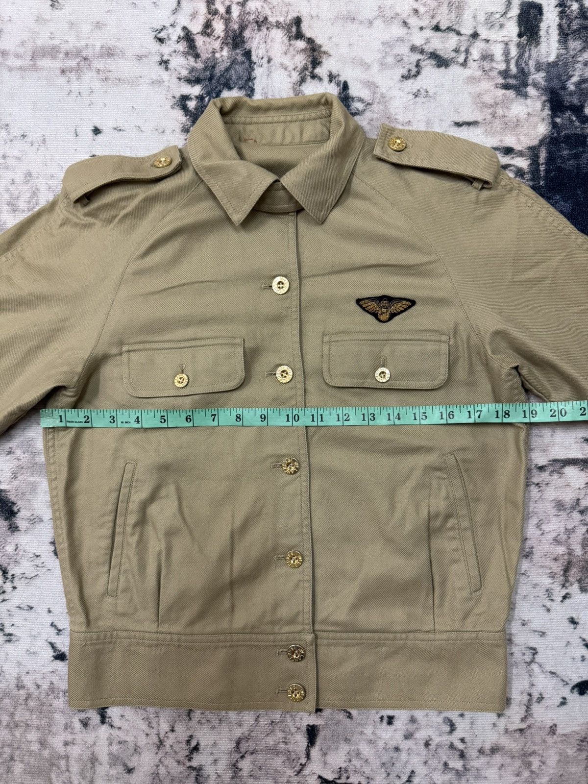 Japanese Brand Lanerossi Linea Sport Beige Jacket Size US XS / EU 42 / 0 - 12 Thumbnail