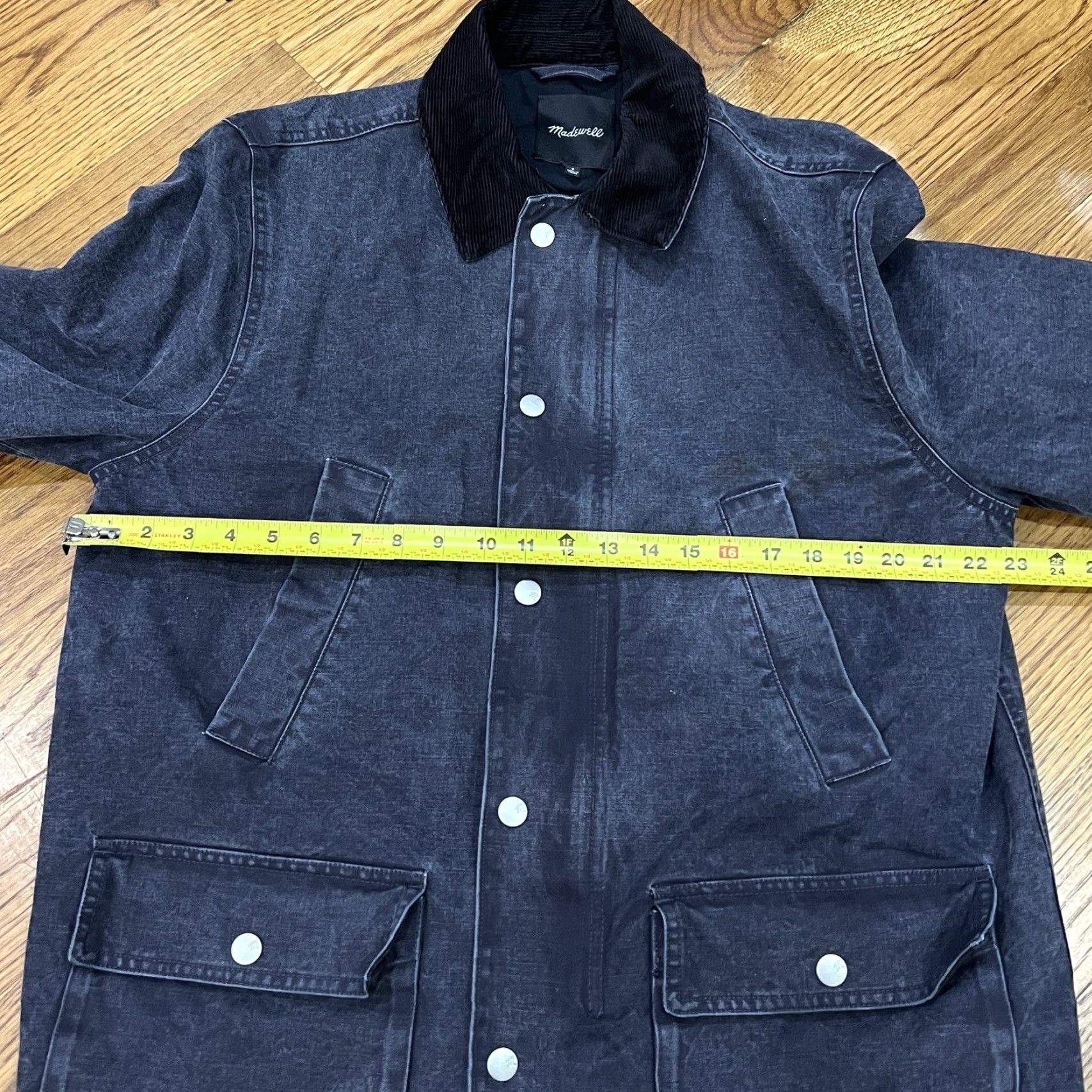 Madewell Madewell Insulated Workwear Jacket Men's Small Nightvision Blue Size US S / EU 44-46 / 1 - 6 Thumbnail