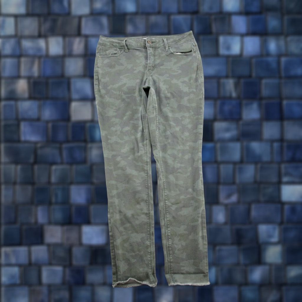 Old Navy Old Navy Rockstar Super Skinny Camo Camouflage Denim Jeans Womens Size 10 Size 32" / US 10 / IT 46 - 1 Thumbnail