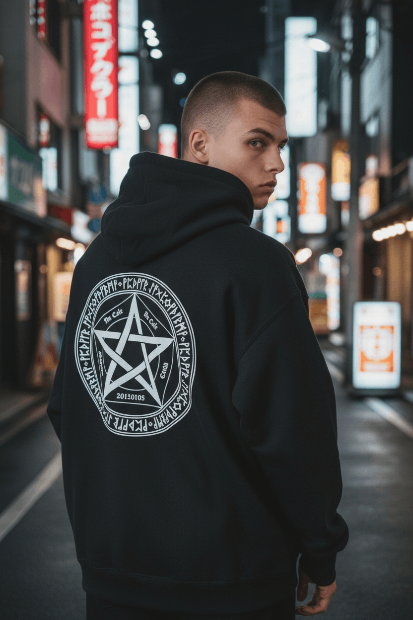 Band Tees AN CAFE Japan Pop Band Big Logo Anarchy Punk Hoodie Size US S / EU 44-46 / 1 - 1 Thumbnail