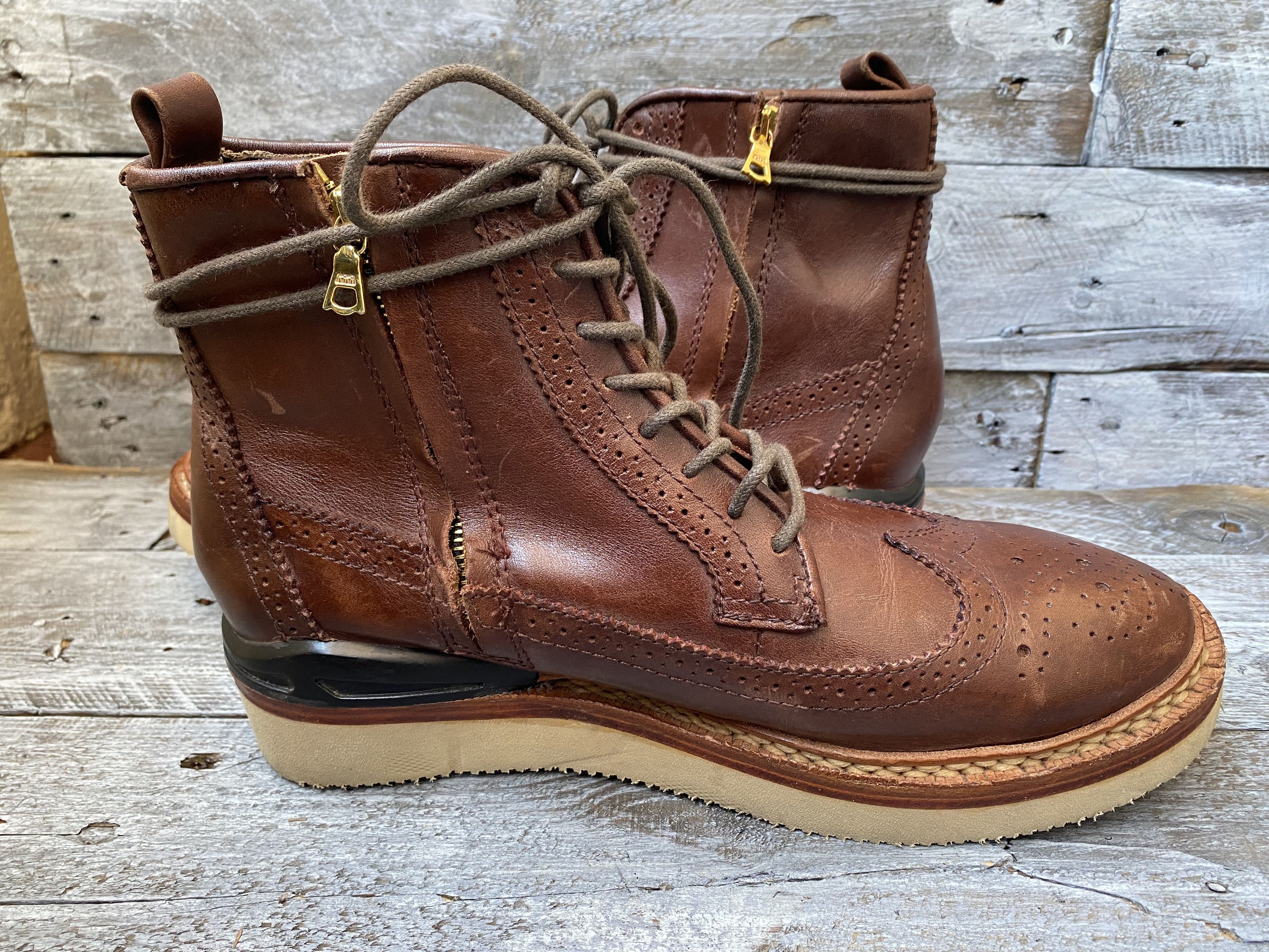 Visvim Visvim patrician hi folk boots US 8 Size US 8 / EU 41 - 10 Thumbnail