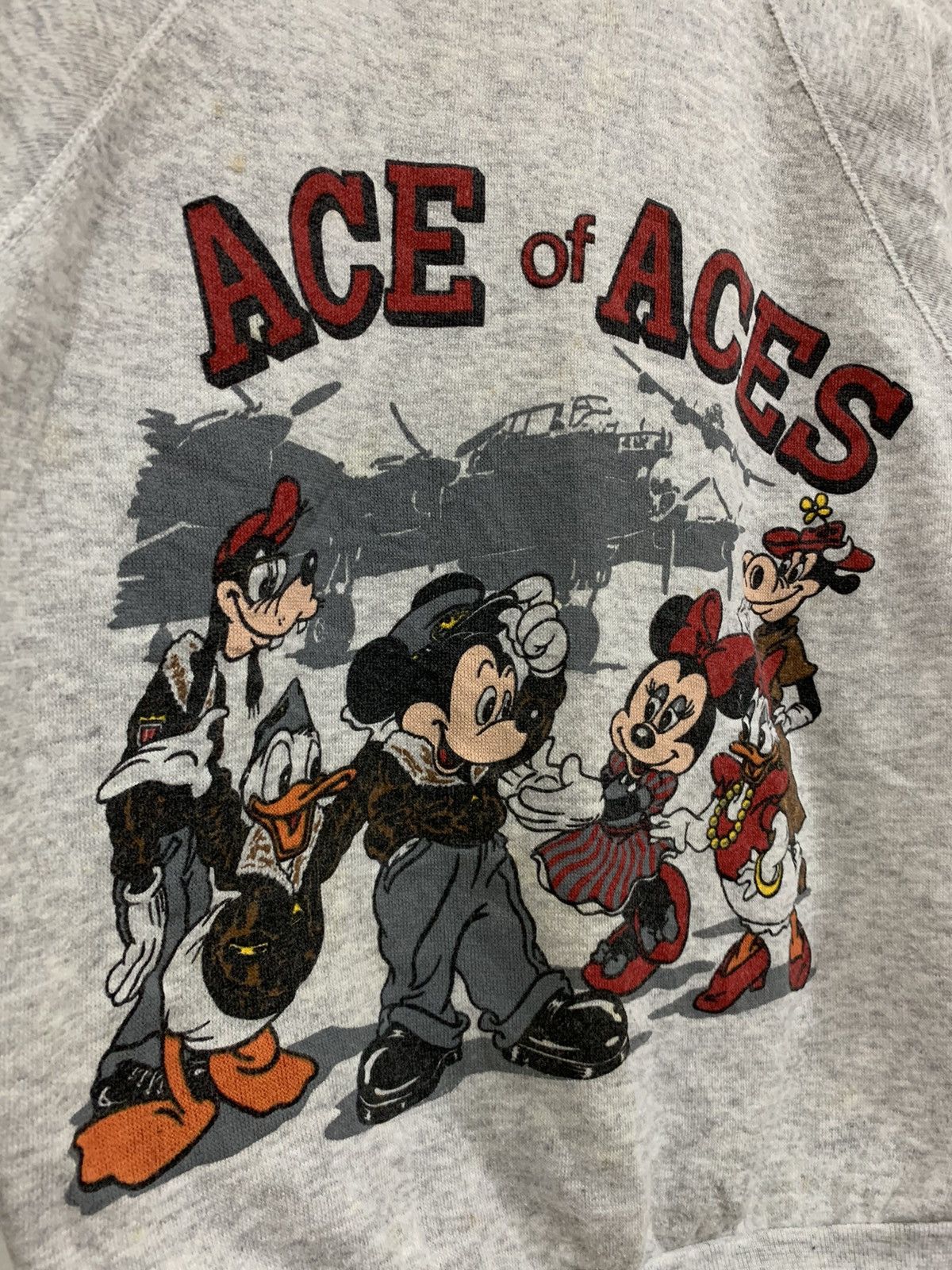 Arc'teryx × Mickey Mouse × Vintage Vintage Mickey Ace Of Aces Sweatshirt S Size US S / EU 44-46 / 1 - 3 Thumbnail