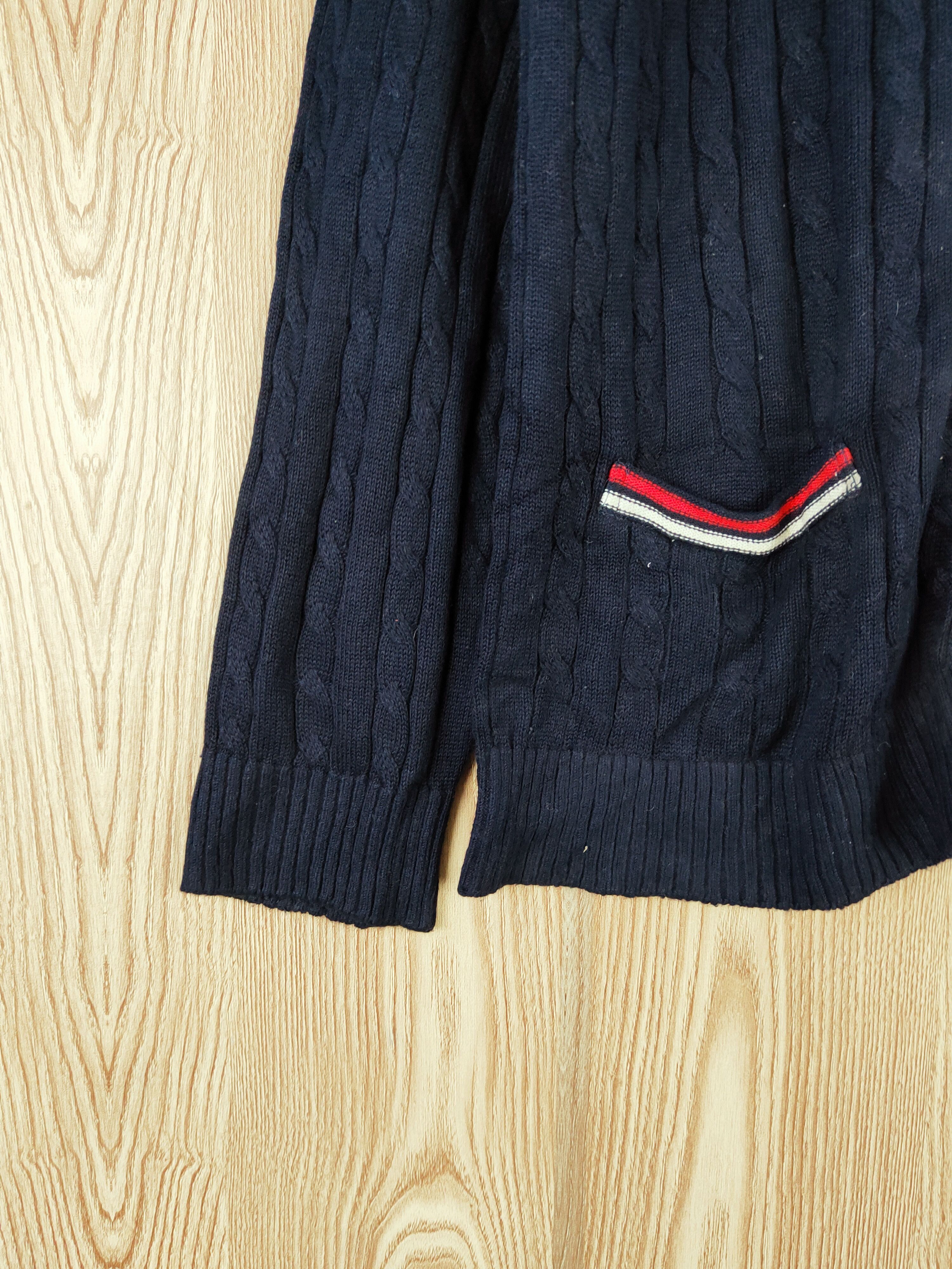 Aran Isles Knitwear United Arrows japan Navy Knitwear Cardigan #W546 Size US L / EU 52-54 / 3 - 4 Thumbnail