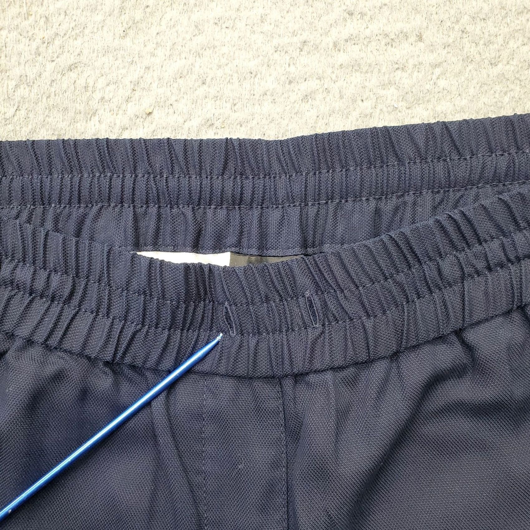 Talbots Talbots Ankle Pants Women 8P Navy Stretch Slash Pocket Elastic Waistband Pull On Pants Womens Size 8P Navy Stretch Slas h Pocket Elastic Waistband Size 30" / US 8 / IT 44 - 7 Thumbnail