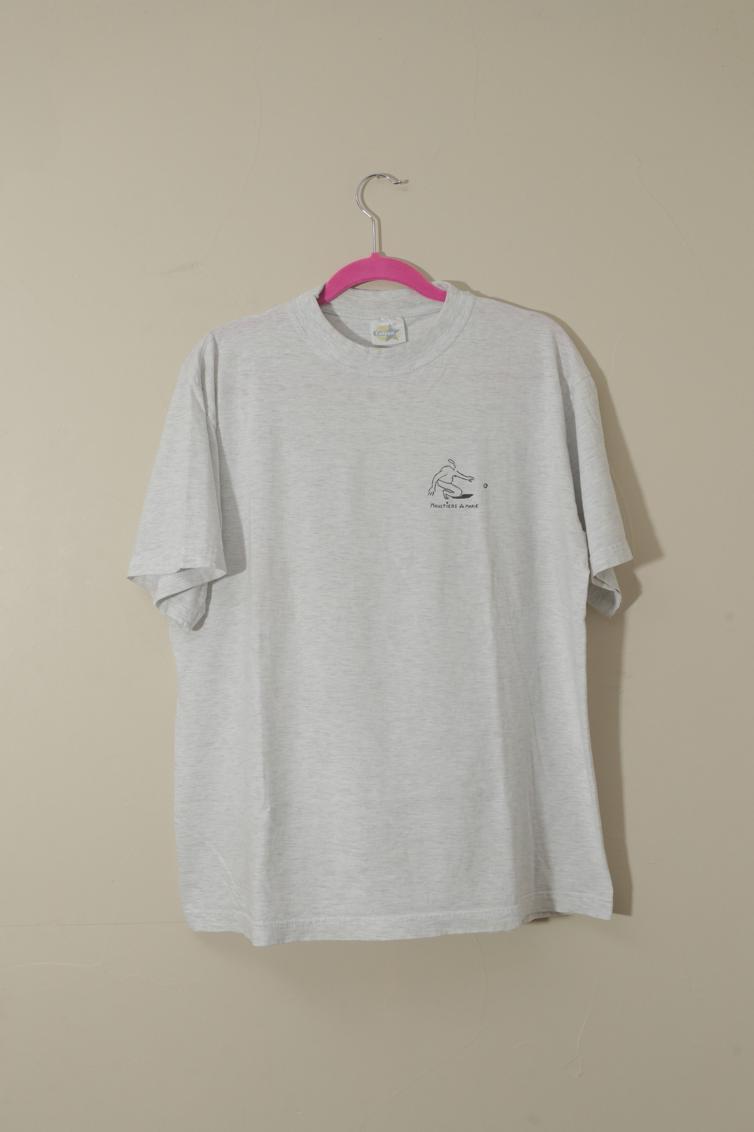 Vintage Cotton Made Moustiers-Sainte-Marie Bocce Tourism Tee (XL) Size US XL / EU 56 / 4 - 1 Thumbnail