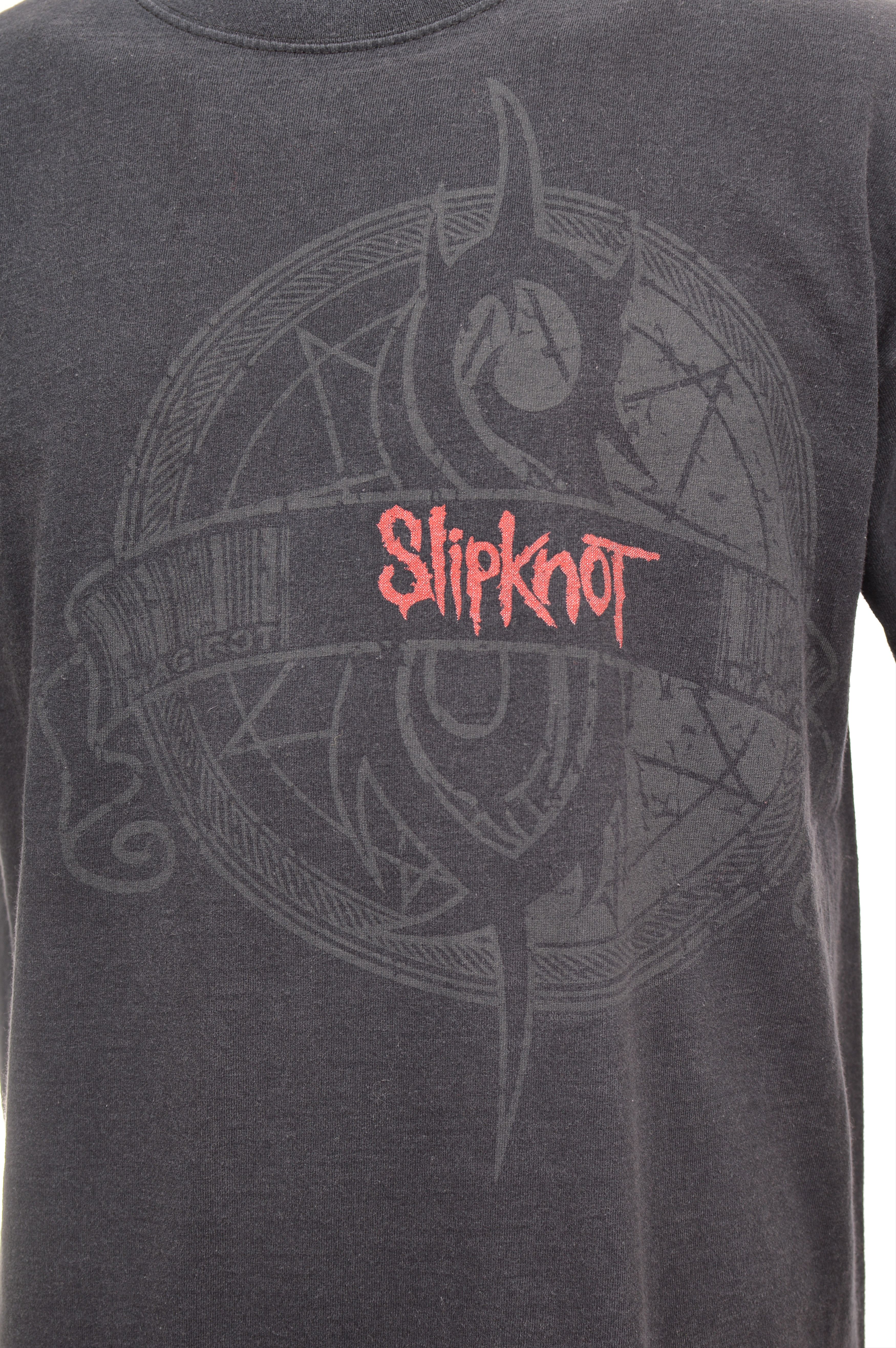 Slipknot Fruit of the Loom Slipknot Maggot Vintage Sun Faded T-Shirt Size US M / EU 48-50 / 2 - 3 Thumbnail