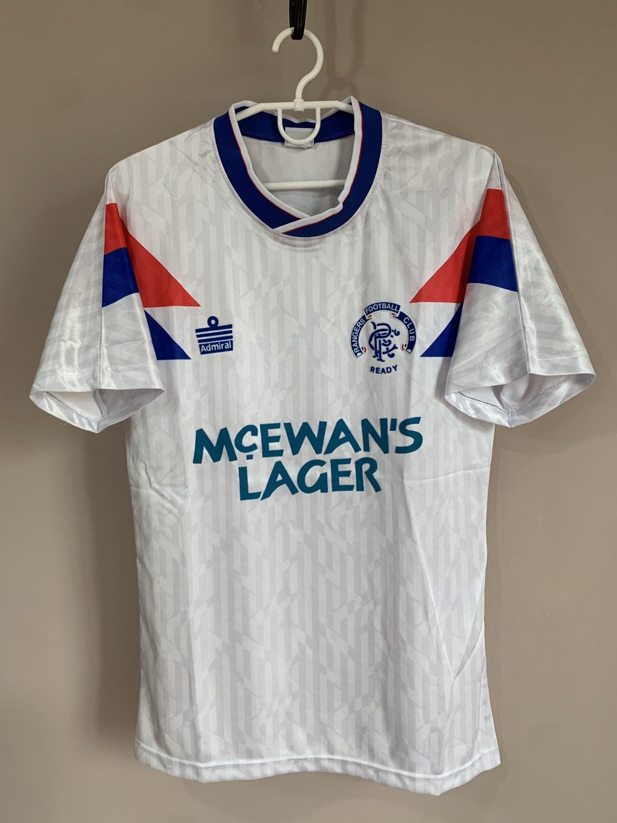 Vintage Glasgow Rangers Home Football Shirt Admiral Soccer Jersey M Size US M / EU 48-50 / 2 - 1 Thumbnail