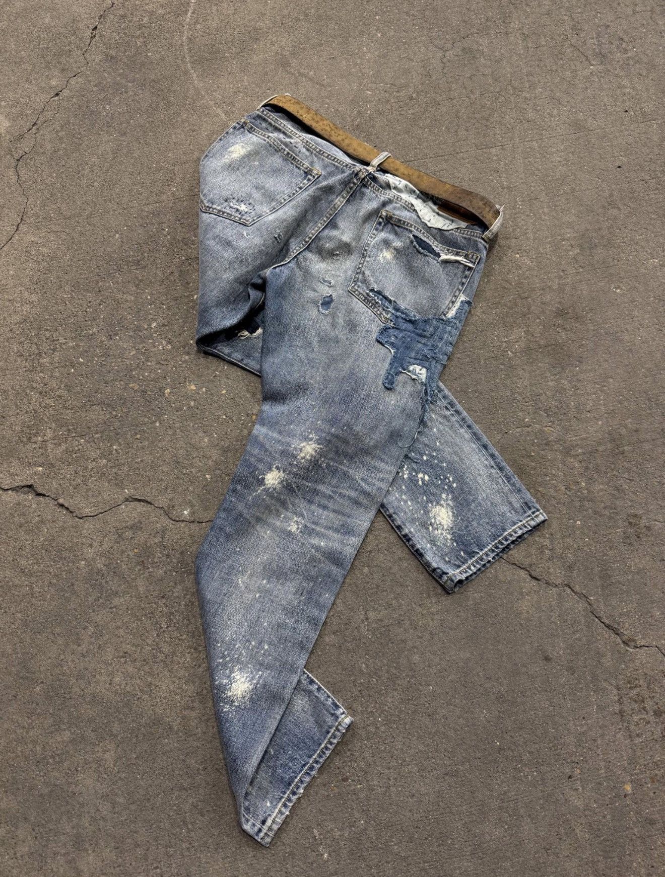Denim & Supply Ralph Lauren Ralph Lauren Polo Aztec Sashiko Repaired Patchwork denim Size US 30 / EU 46 - 6 Thumbnail