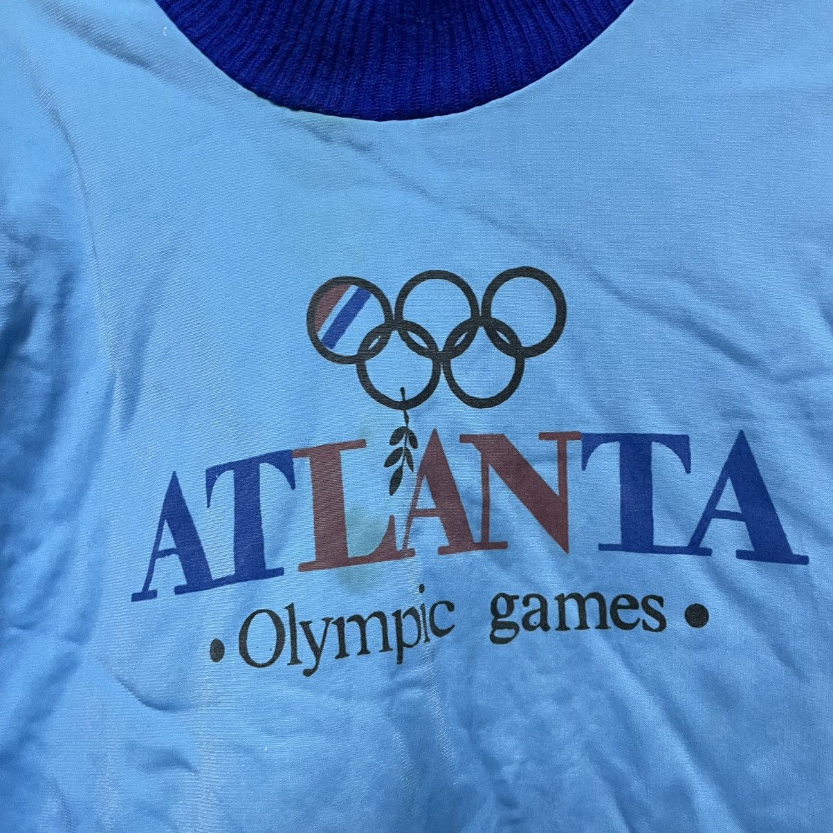 MLB × USA Olympics × Vintage 90s used Vintage 1996 Atlanta Olympics Crewneck Sweatshirt Size US S / EU 44-46 / 1 - 4 Thumbnail