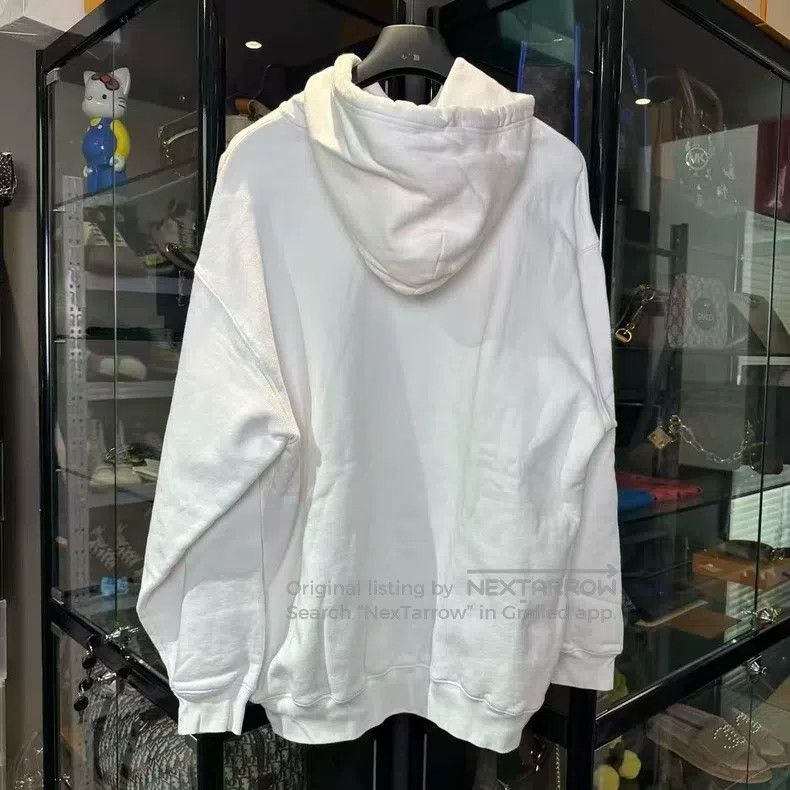 Balenciaga Balenciaga Crown Wheat White Sweater Size US XS / EU 42 / 0 - 2 Thumbnail