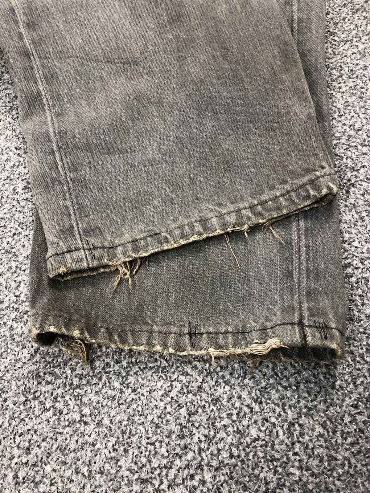 Japanese Brand × Levi's × Vintage Vintage Levis 511 Distressed Patches Kurt Cobain Style Jeans Size US 34 / EU 50 - 12 Thumbnail