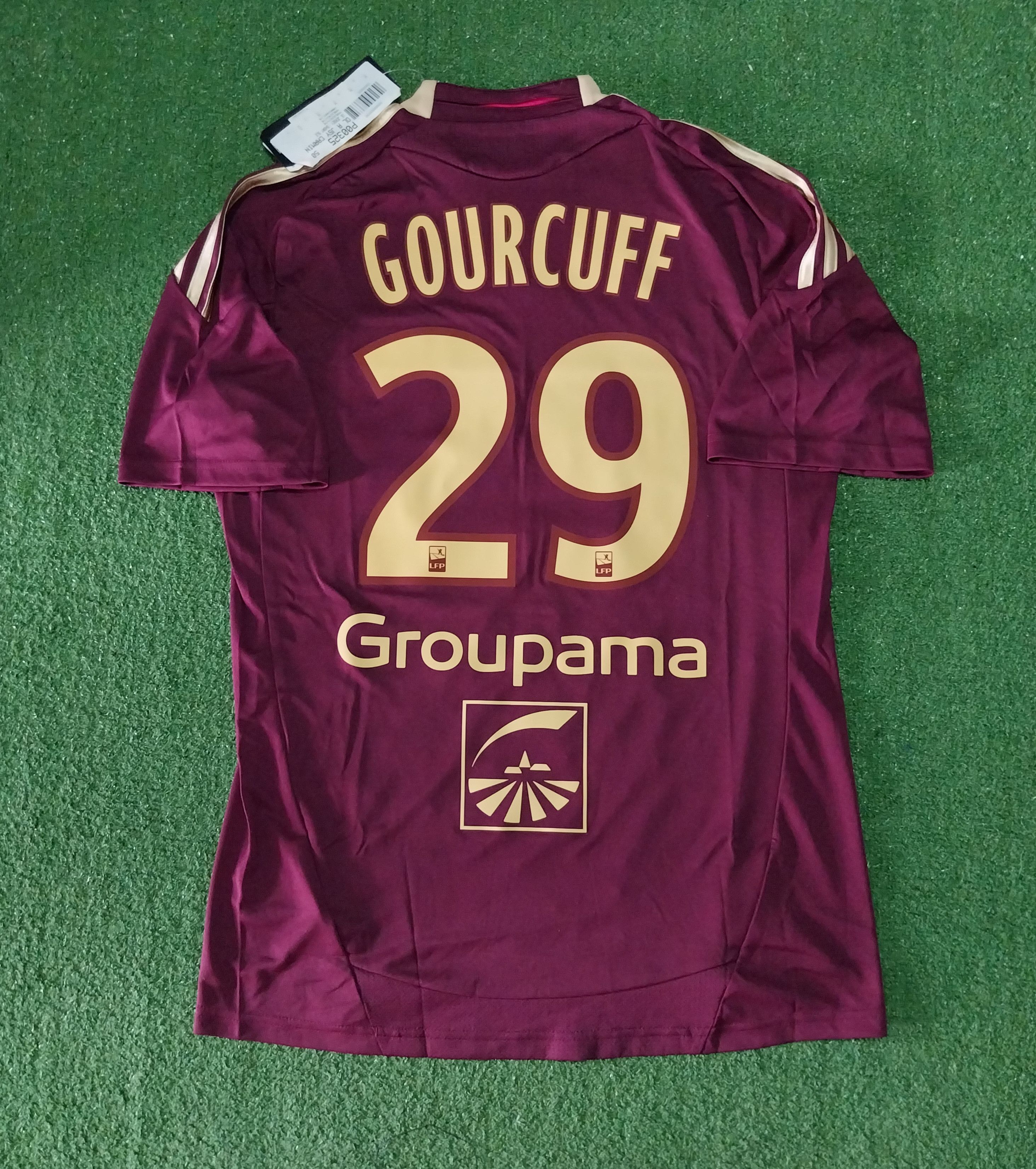 Adidas Olympique lyon away 2010/2011 yoan gourcuff jersey football Size US S / EU 44-46 / 1 - 2 Thumbnail