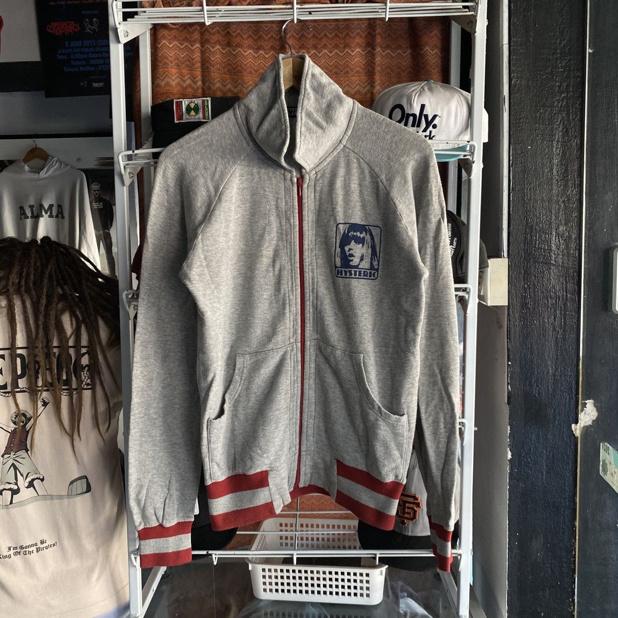 Hysteric Glamour Hysteric Glamour 🇯🇵 Holy Rock Zipper Sweater Jacket Size US S / EU 44-46 / 1 - 2 Thumbnail