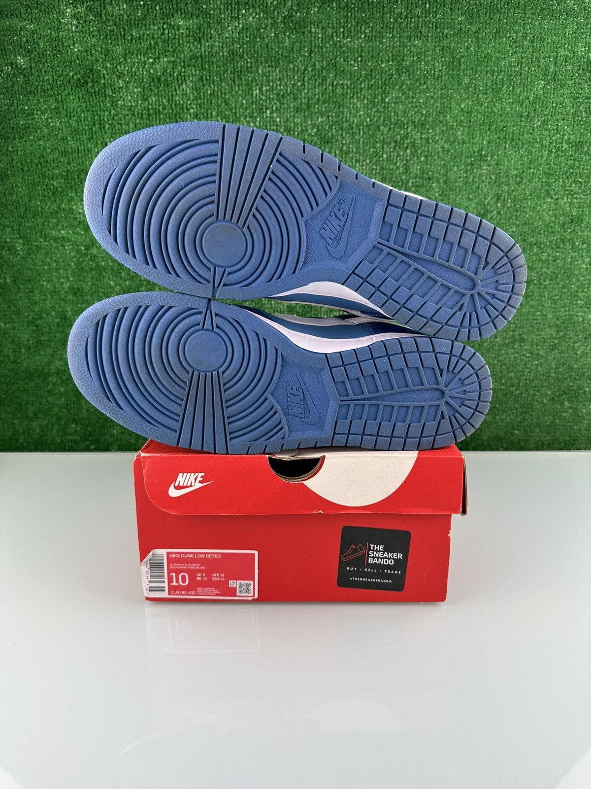Nike Nike Dunk Low Dark Marina Blue Size 10 Size US 10 / EU 43 - 8 Thumbnail