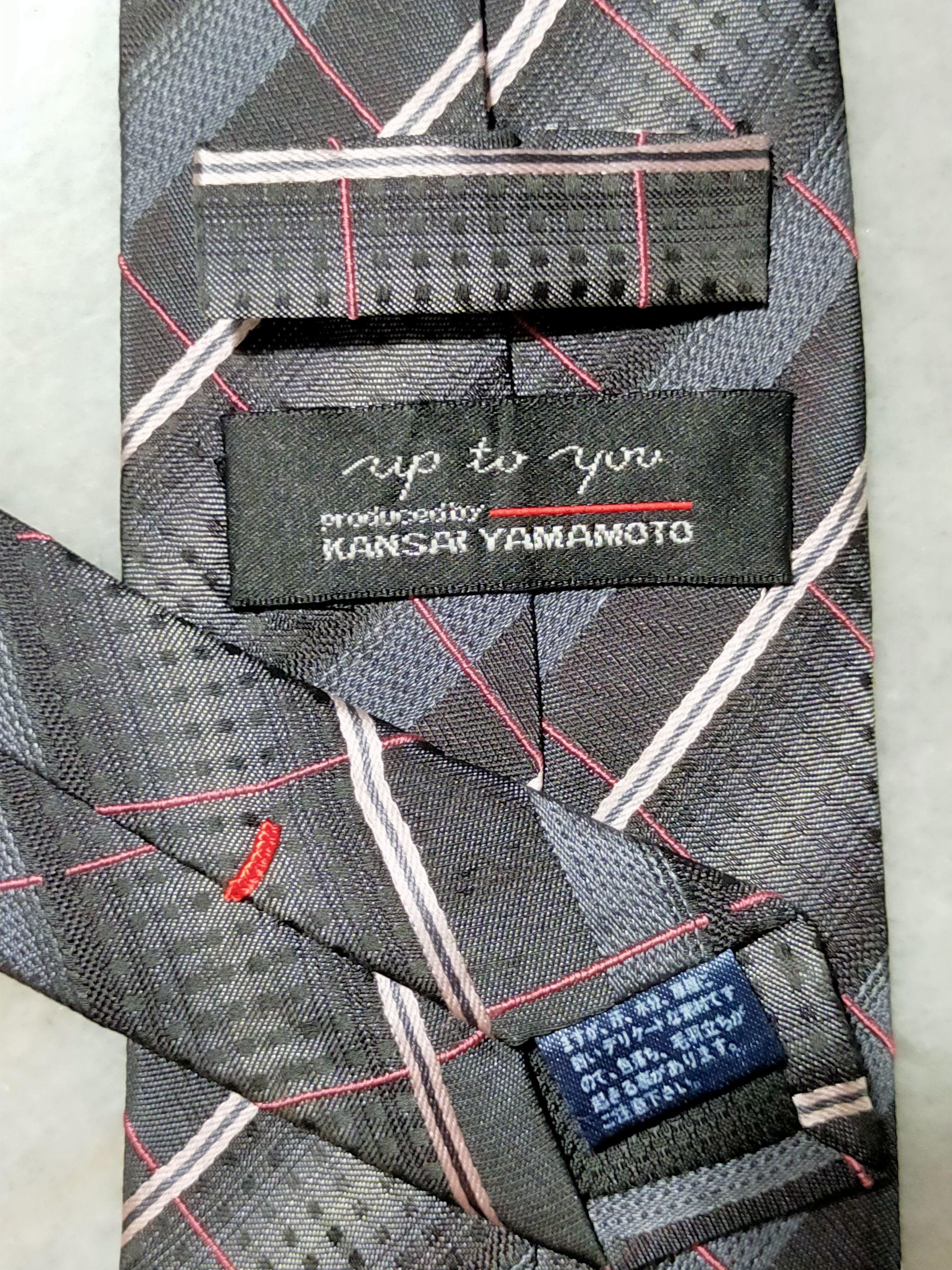 Designer × Kansai Yamamoto KANSAI YAMAMOTO SILK TIE Size ONE SIZE - 7 Thumbnail