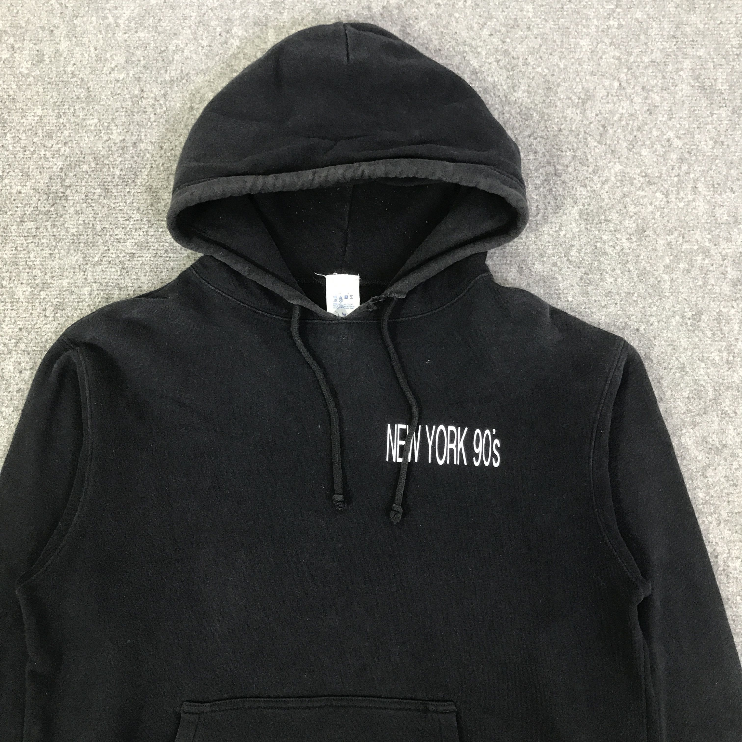 Japanese Brand Y2K NERVOUS RECORDS LABEL HOODIES K128B12 Size US M / EU 48-50 / 2 - 4 Thumbnail