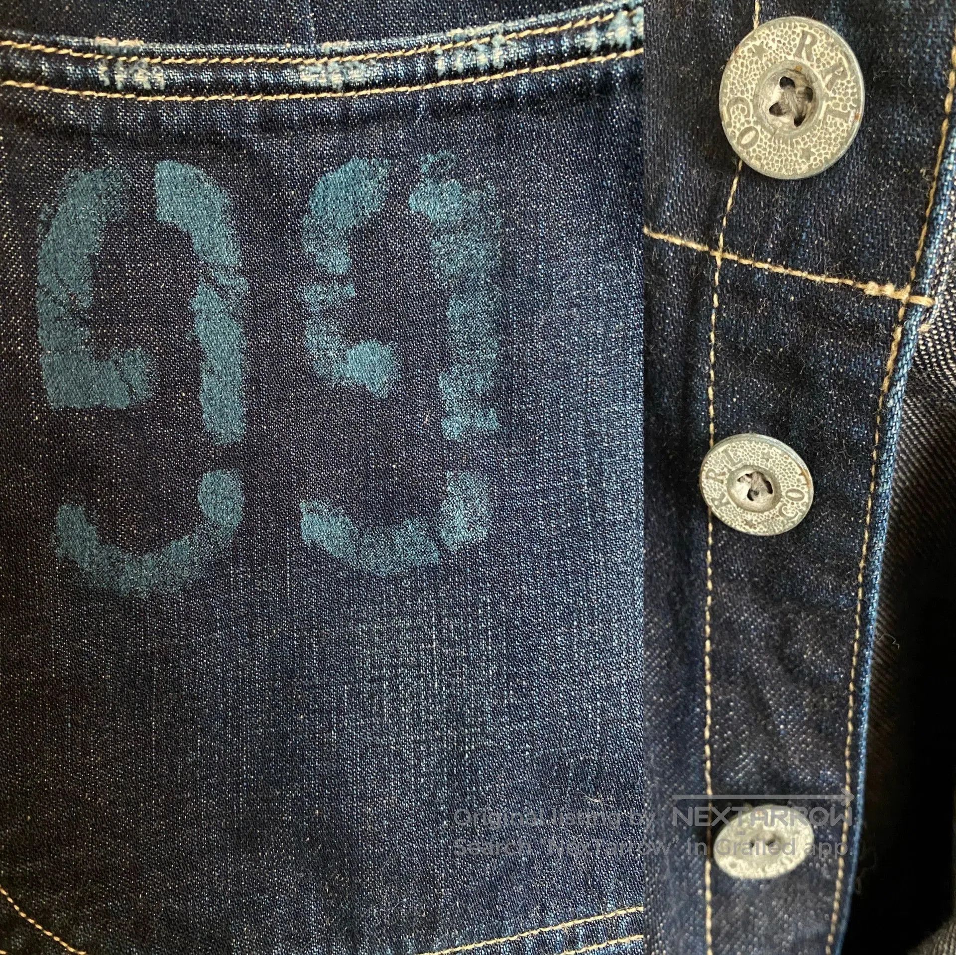 RRL Ralph Lauren vintage 1941 denim utility shorts. Size US 36 / EU 52 - 8 Thumbnail