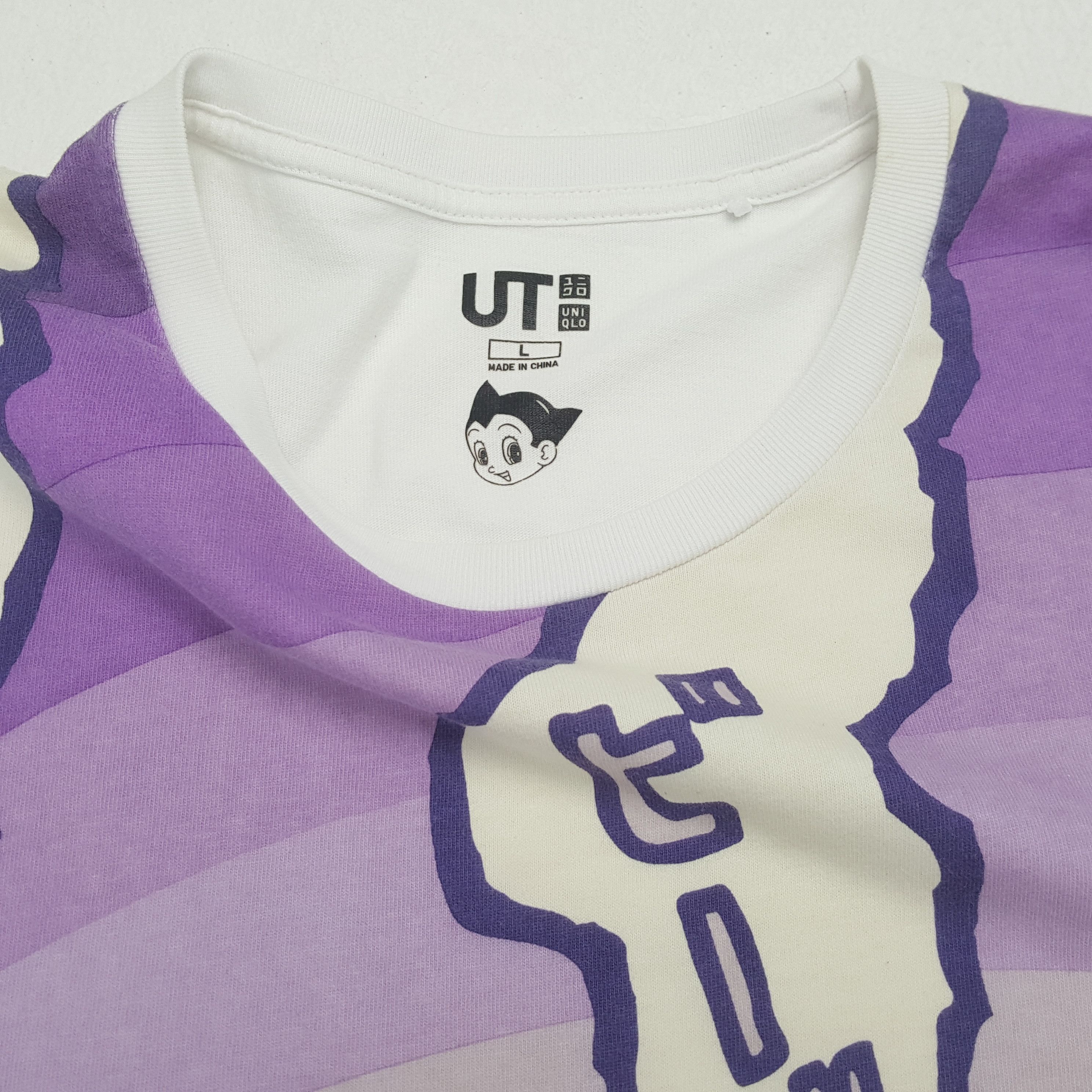 Anime × Japanese Brand ASTRO BOY Tshirt Mighty Atom Japanese Anime Cartoon Size US L / EU 52-54 / 3 - 7 Thumbnail