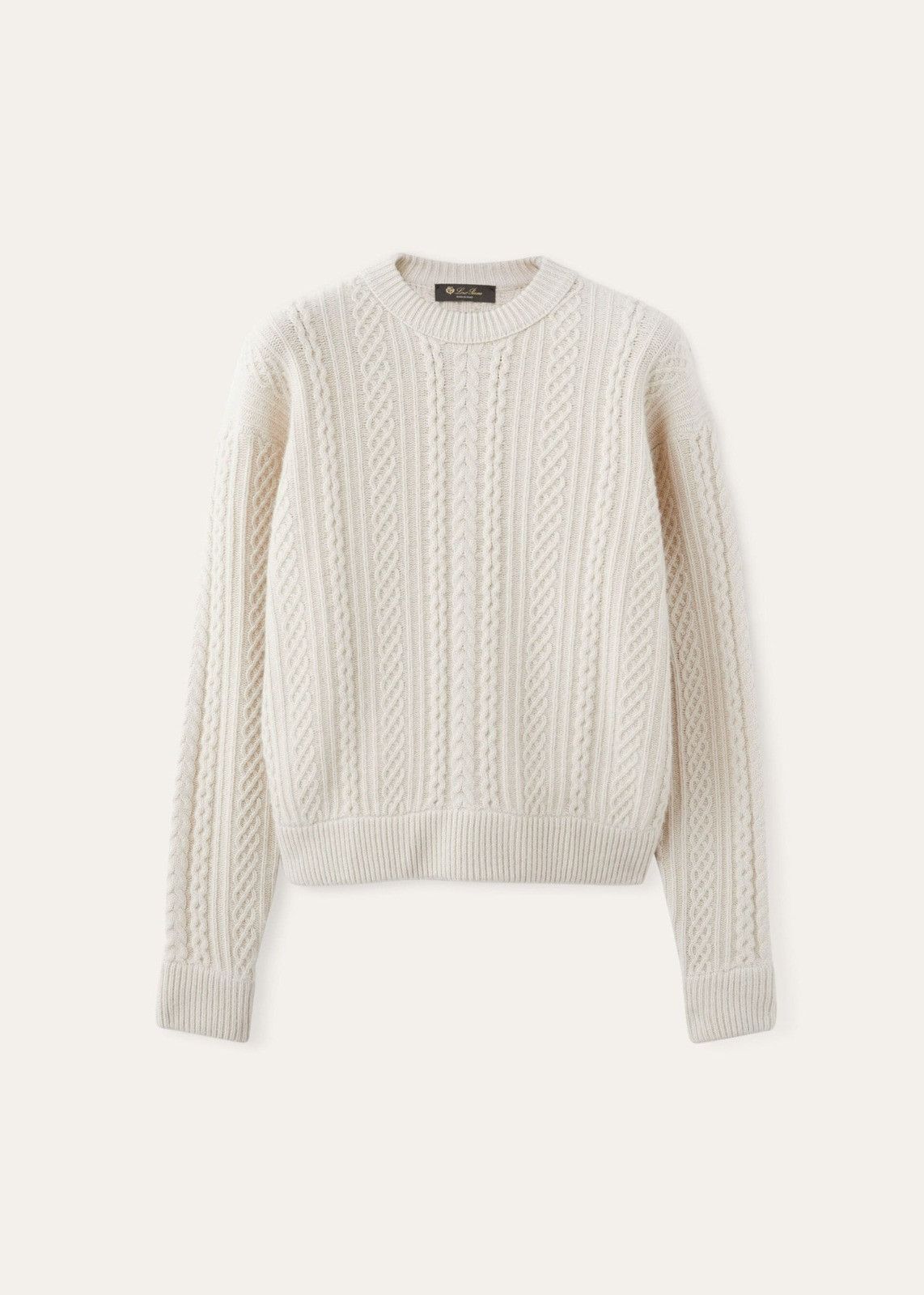 Loro Piana o1srvl11e0225 FAN7141 Girocollo Crewneck Sweater Size US L / EU 52-54 / 3 - 1 Thumbnail