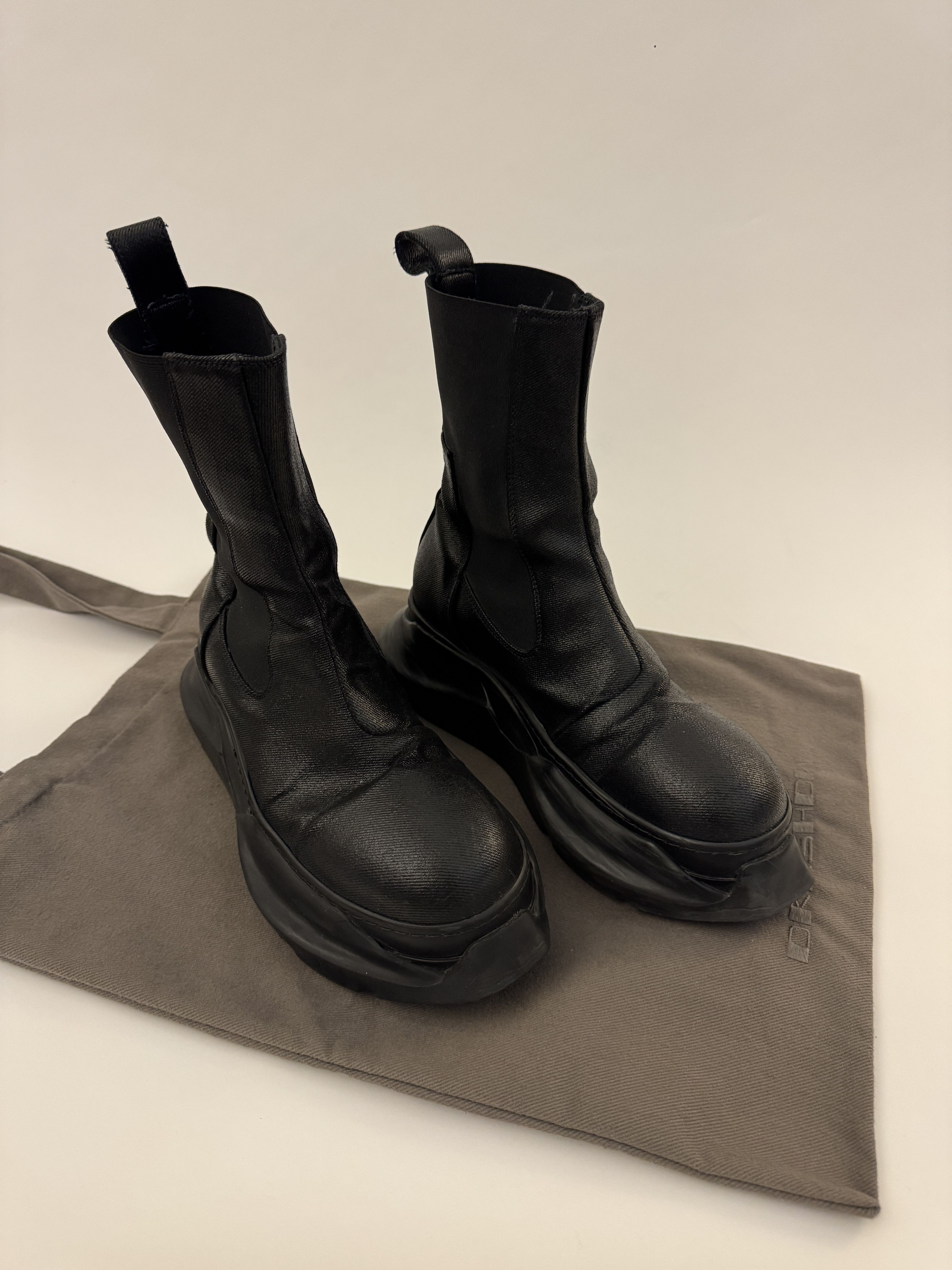 Rick Owens Drkshdw Beatle Abstract Hi-Top Sneaker Size US 9 / EU 42 - 12 Thumbnail
