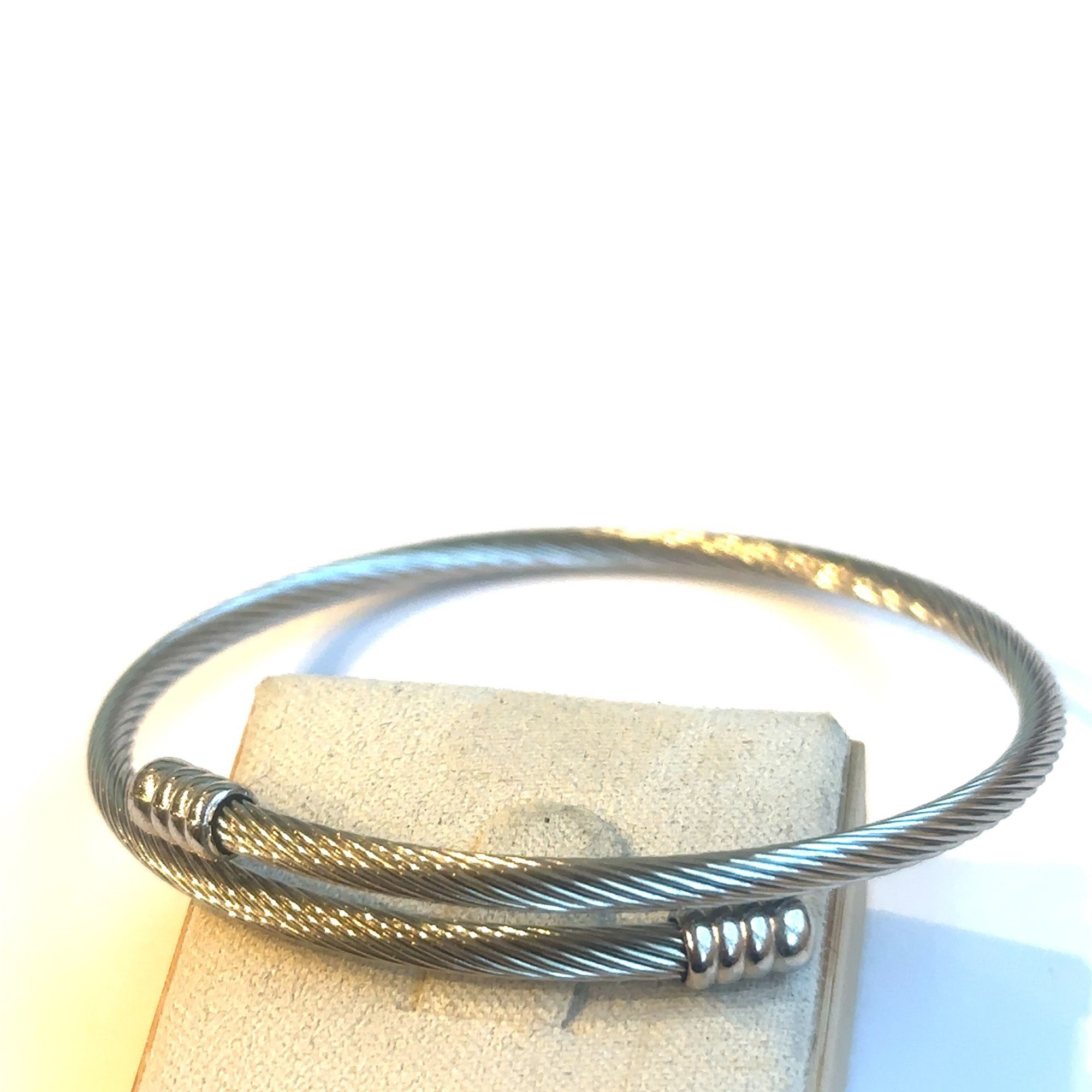 Other Titanium Steel Cable Bracelet For Men Size ONE SIZE - 3 Thumbnail