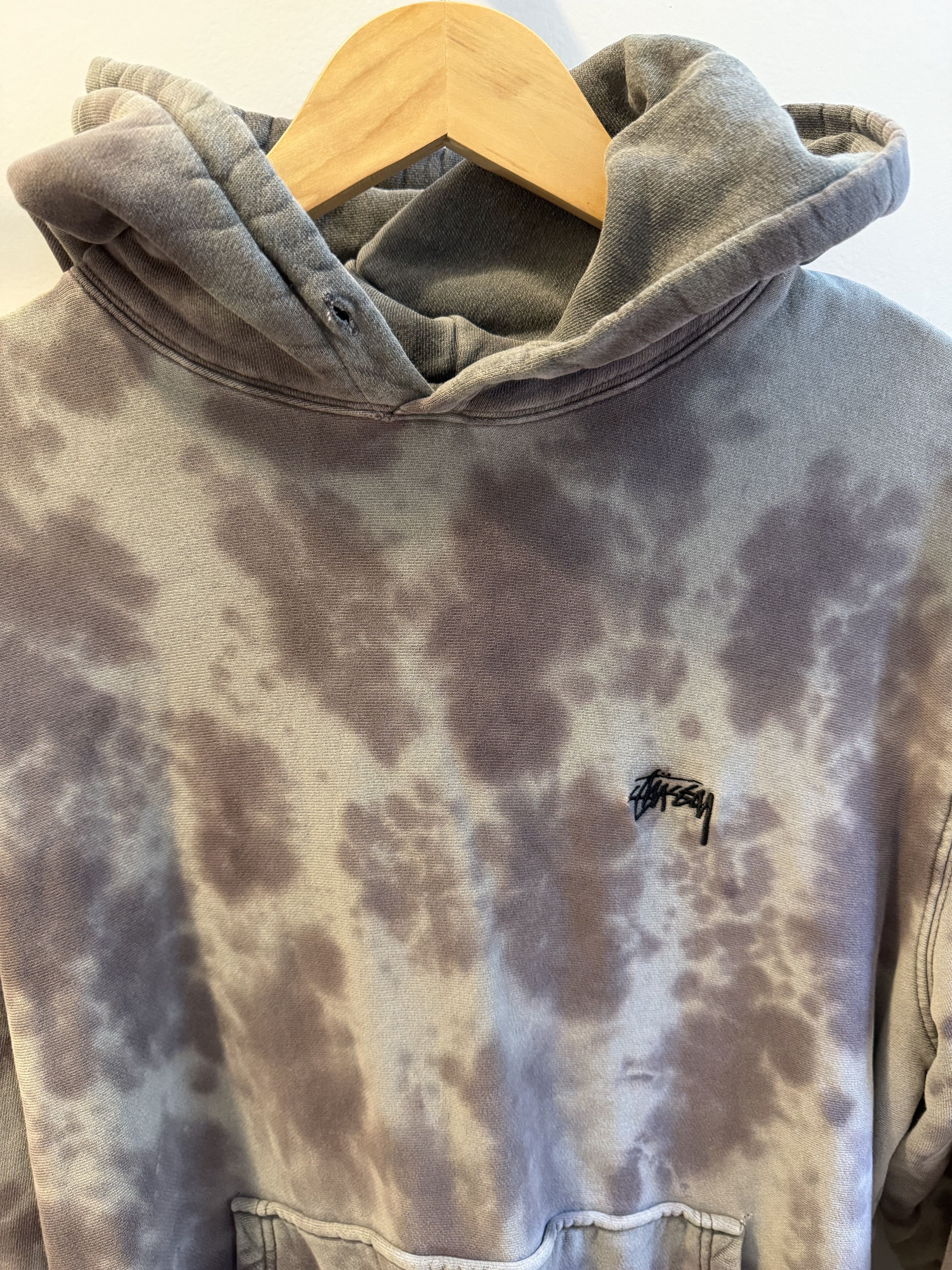 Stussy Stüssy Tie-Dye Hoodie | Washed / Distressed Size US M / EU 48-50 / 2 - 3 Thumbnail