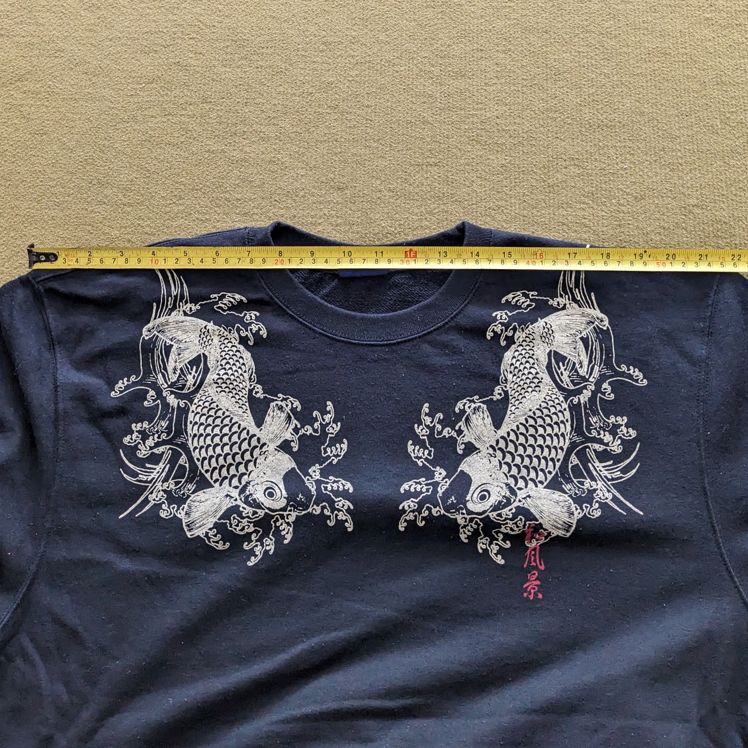 Other Vintage SUKAJAN Japanese Art Design Sweatshirt Size US L / EU 52-54 / 3 - 6 Thumbnail