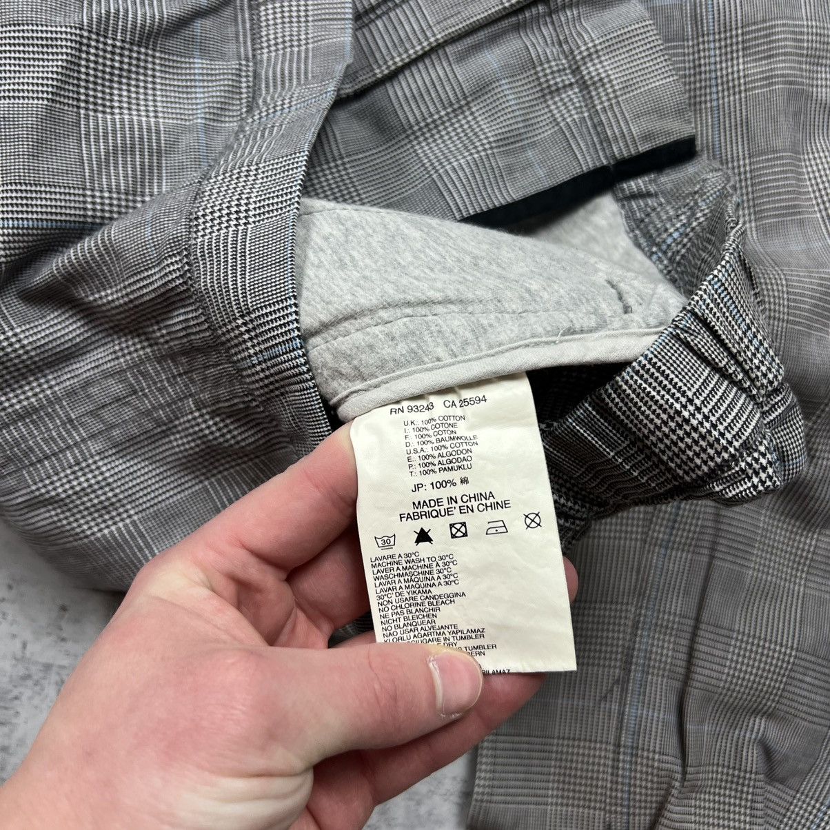 Diesel 00s Diesel Small Logo Vintage Avant Garde Plaid Retro Jacket Size US L / EU 52-54 / 3 - 8 Thumbnail